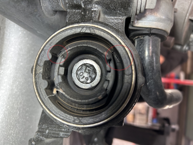 ミニ R56 R59 ARUGOS クラッチ交換 レリーズフォーク破損