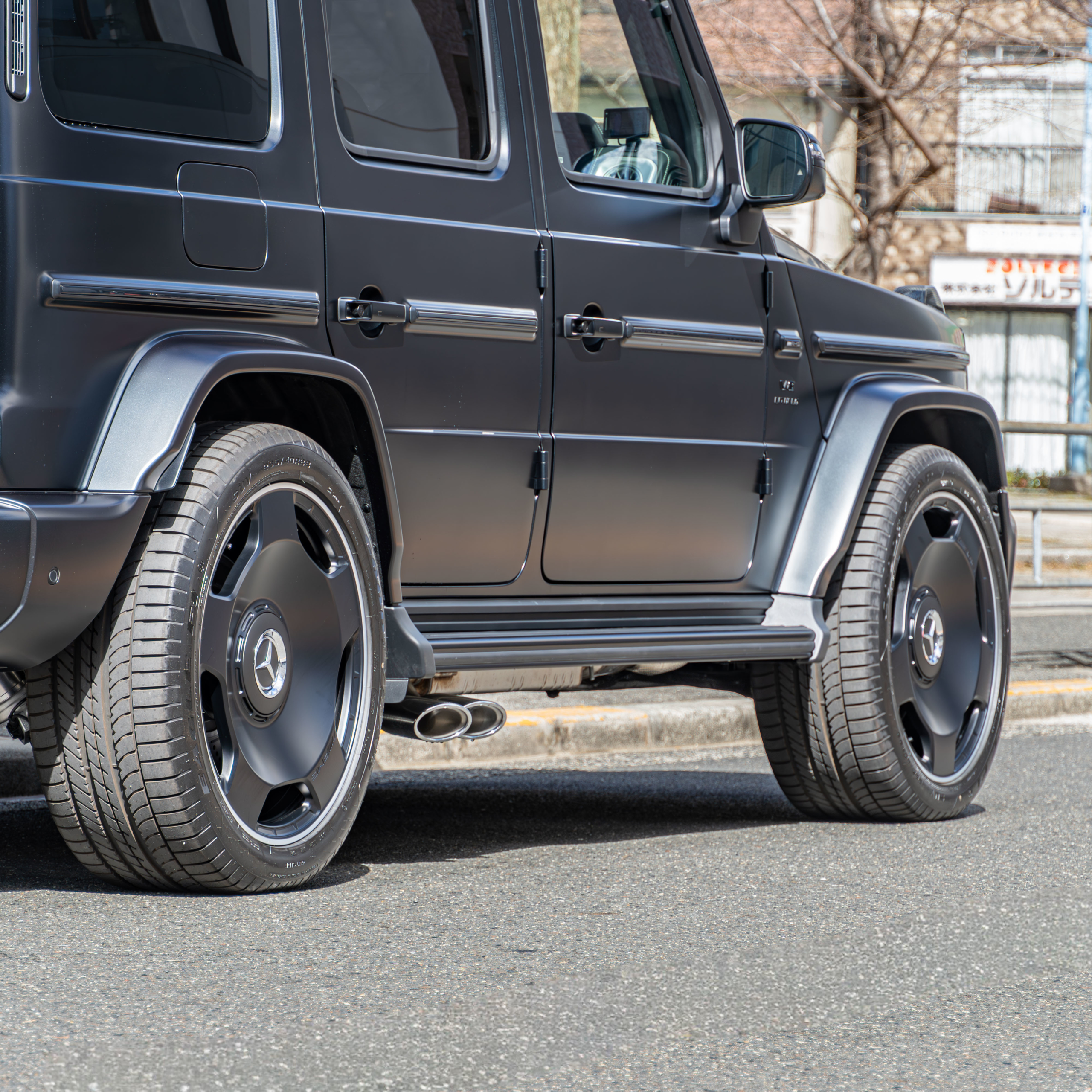 W465 G63 AMG×iiD ダウンサス/スペーサー/ナンバーベース・マーヴェラス パッド・カッティングシート ボンド大阪