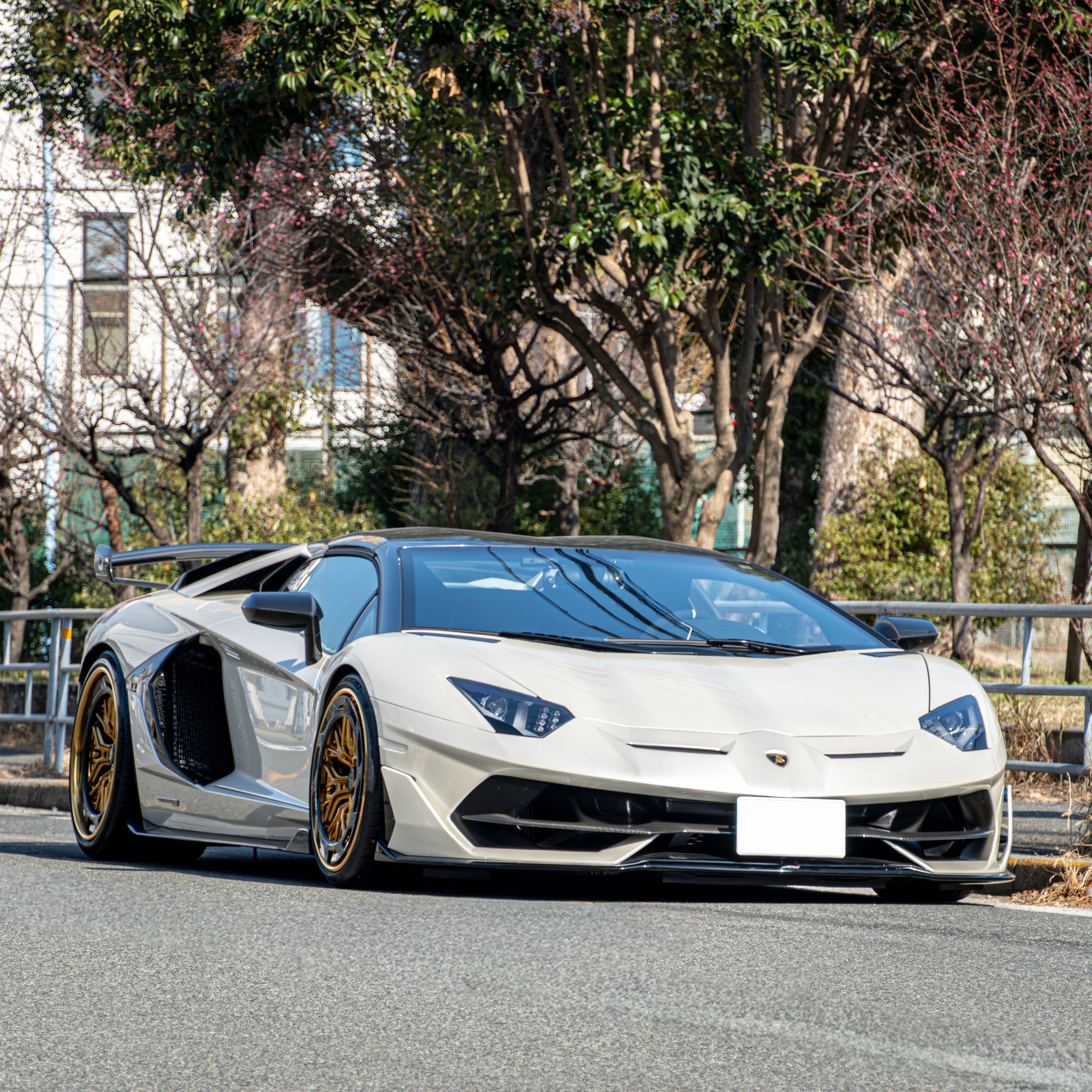 Lamborghini Aventador SVJ Roadster×MV Forged wheels AR-220R ボンド大阪