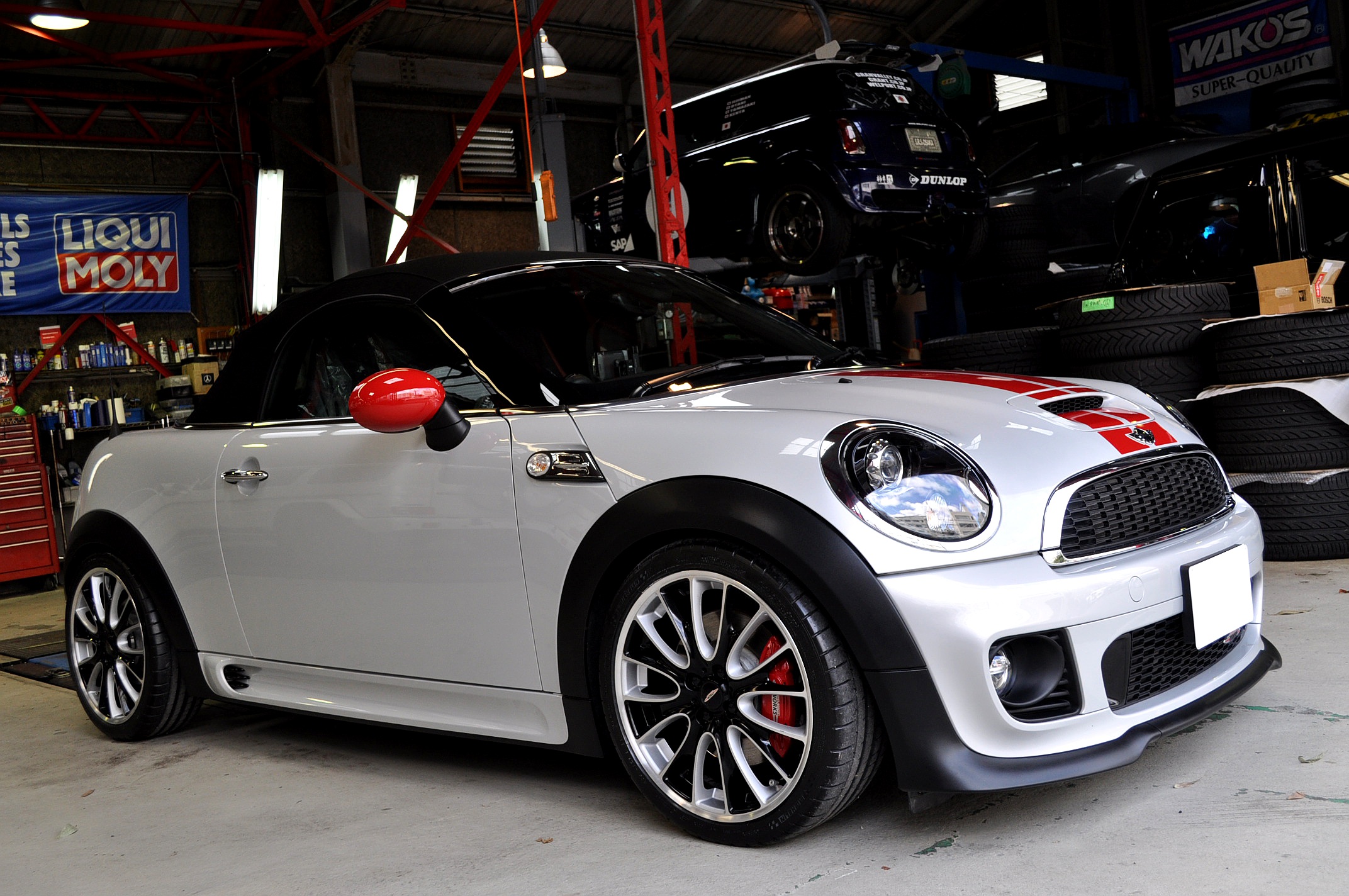 ミニ R56 R59 ARUGOS クラッチ交換 レリーズフォーク破損
