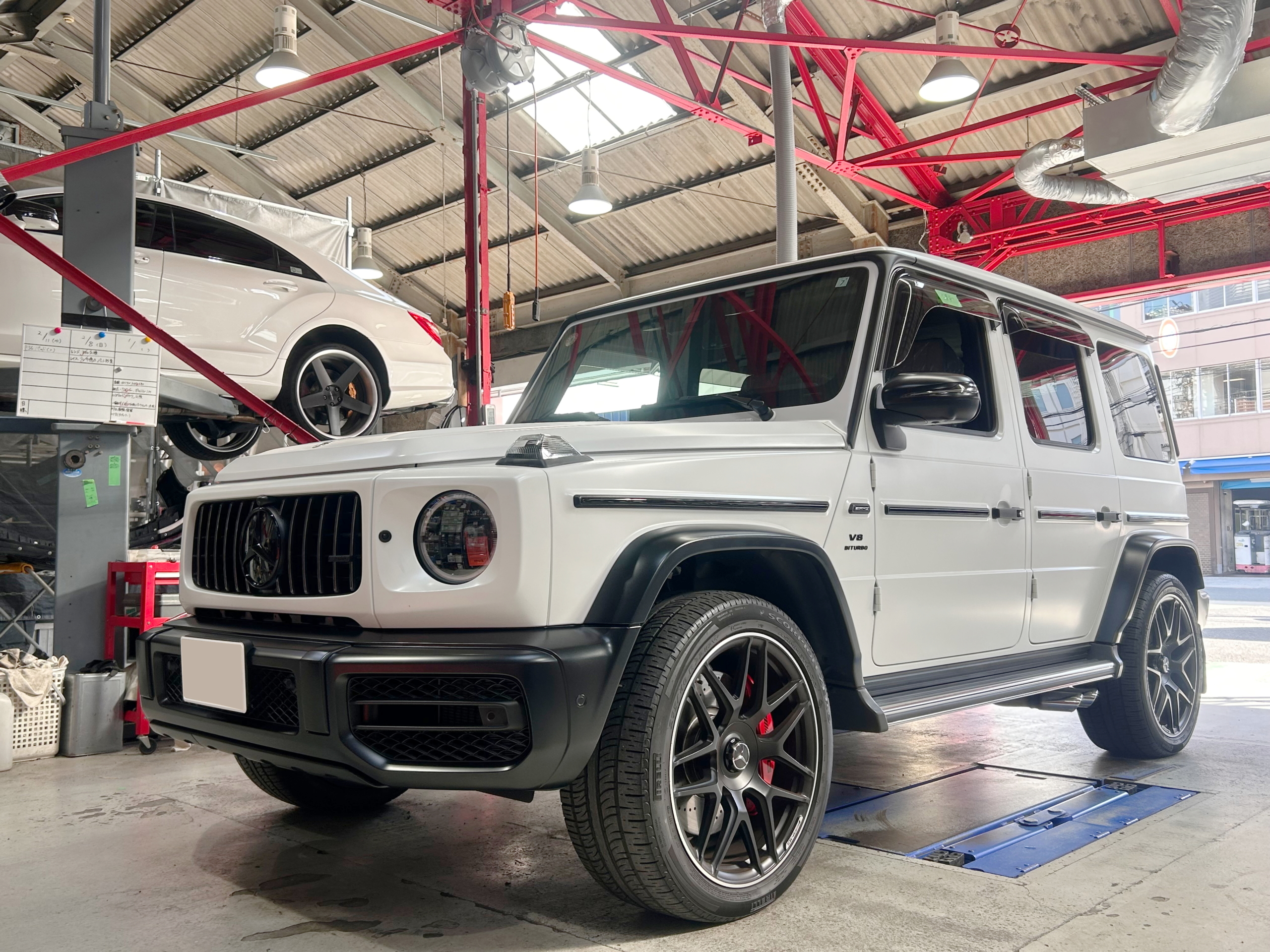 W463A AMG G63 ダウンサス　ローダウン　アンビエント　サイドステップ　BRABUS カスタム