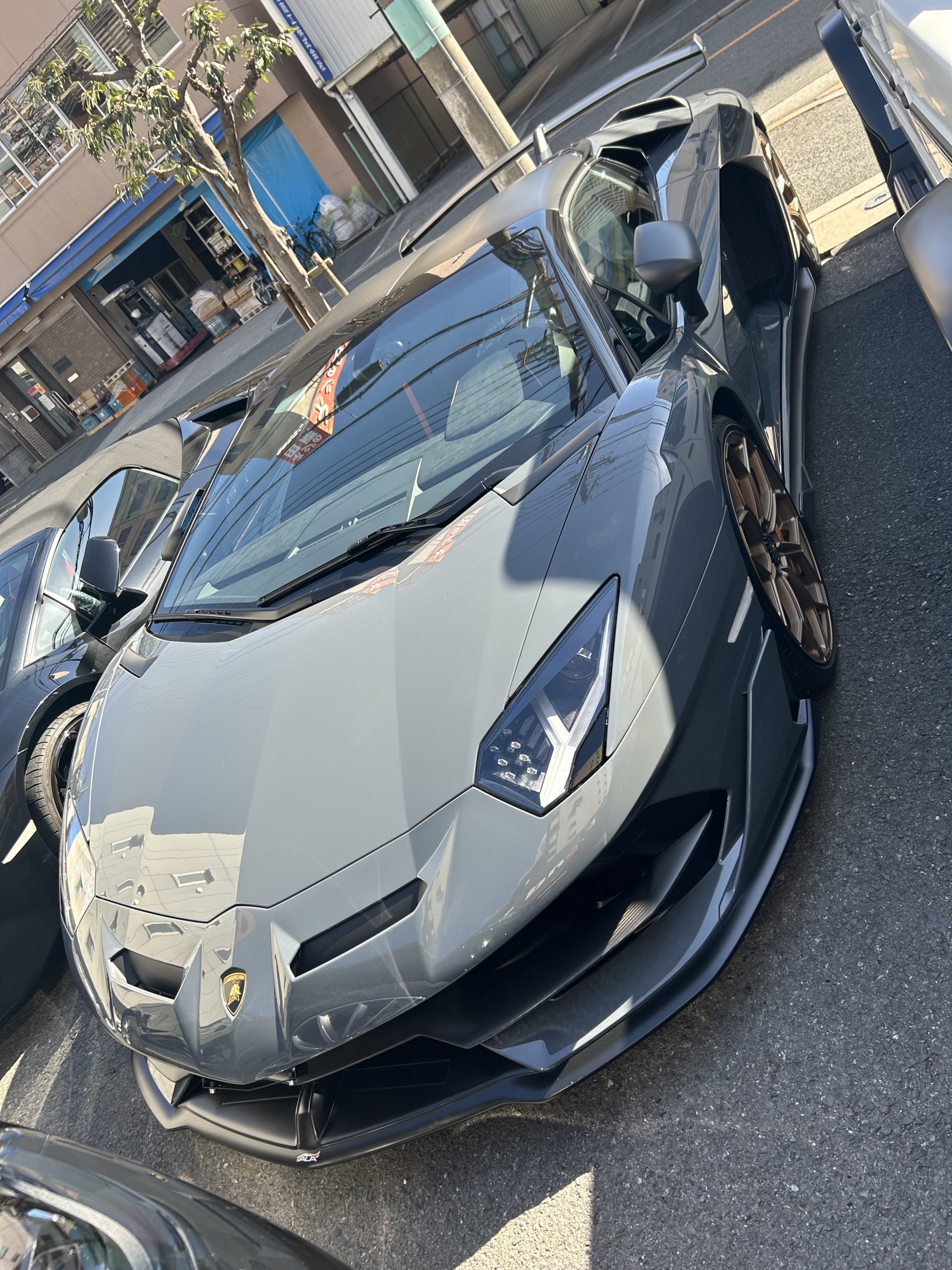 Lamborghini Aventador SVJ Roadster×BRADA Wheels×wrapping！！　ボンド大阪