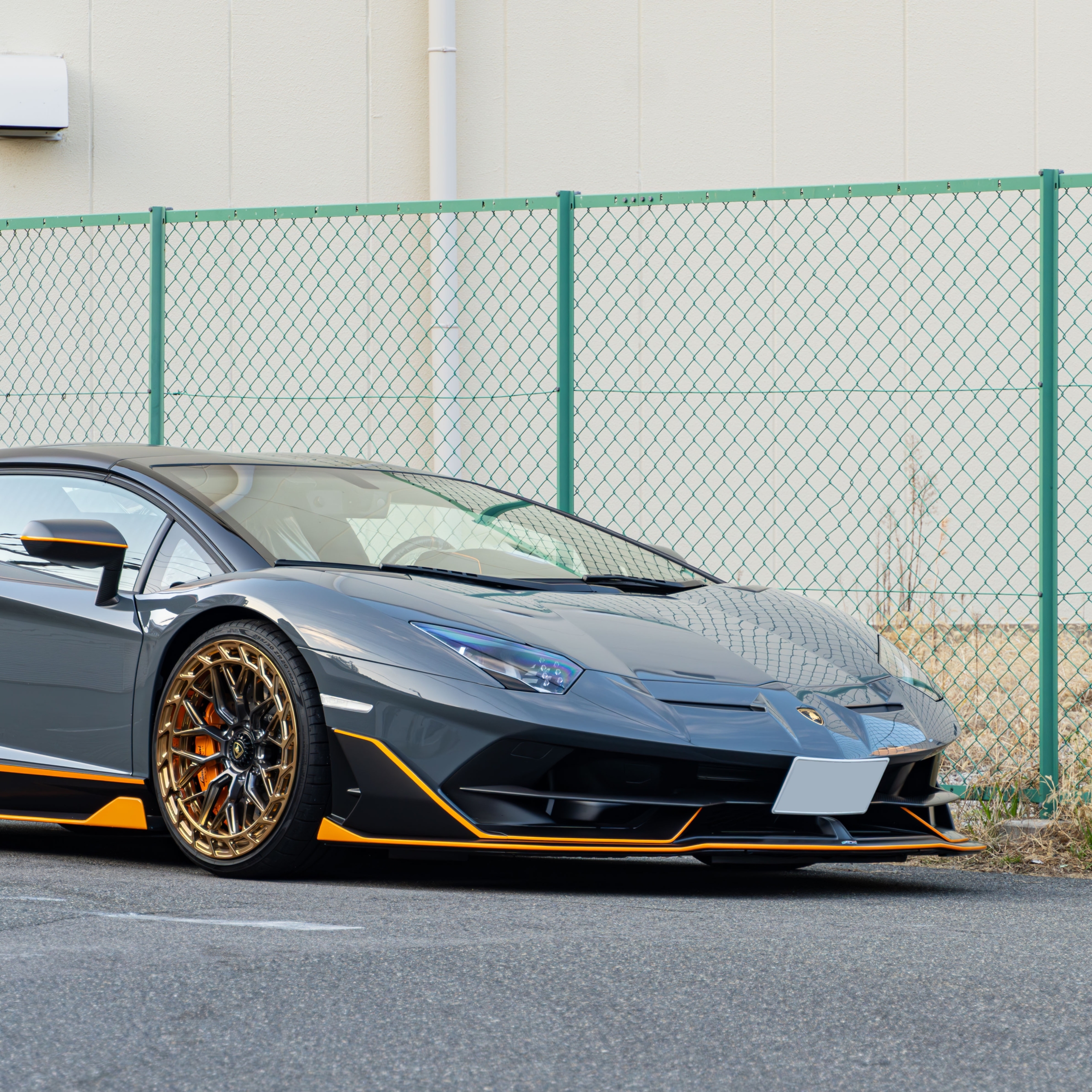 Lamborghini Aventador SVJ Roadster×BRADA Wheels×wrapping！！　ボンド大阪