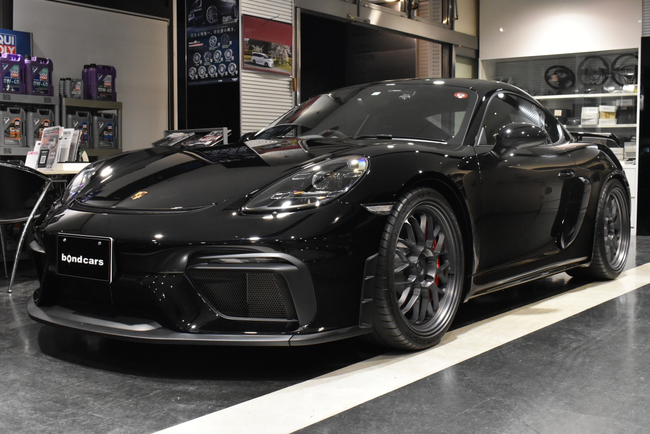 ポルシェ ケイマン GT4 BCフォージド ロベルタカップ カスタム車両 低走行 PDK ボンド大阪 ボンドカーズ ボンドグループ