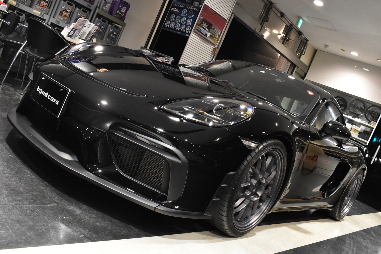 ポルシェ ケイマン GT4 BCフォージド ロベルタカップ カスタム車両 低走行 PDK ボンド大阪 ボンドカーズ ボンドグループ