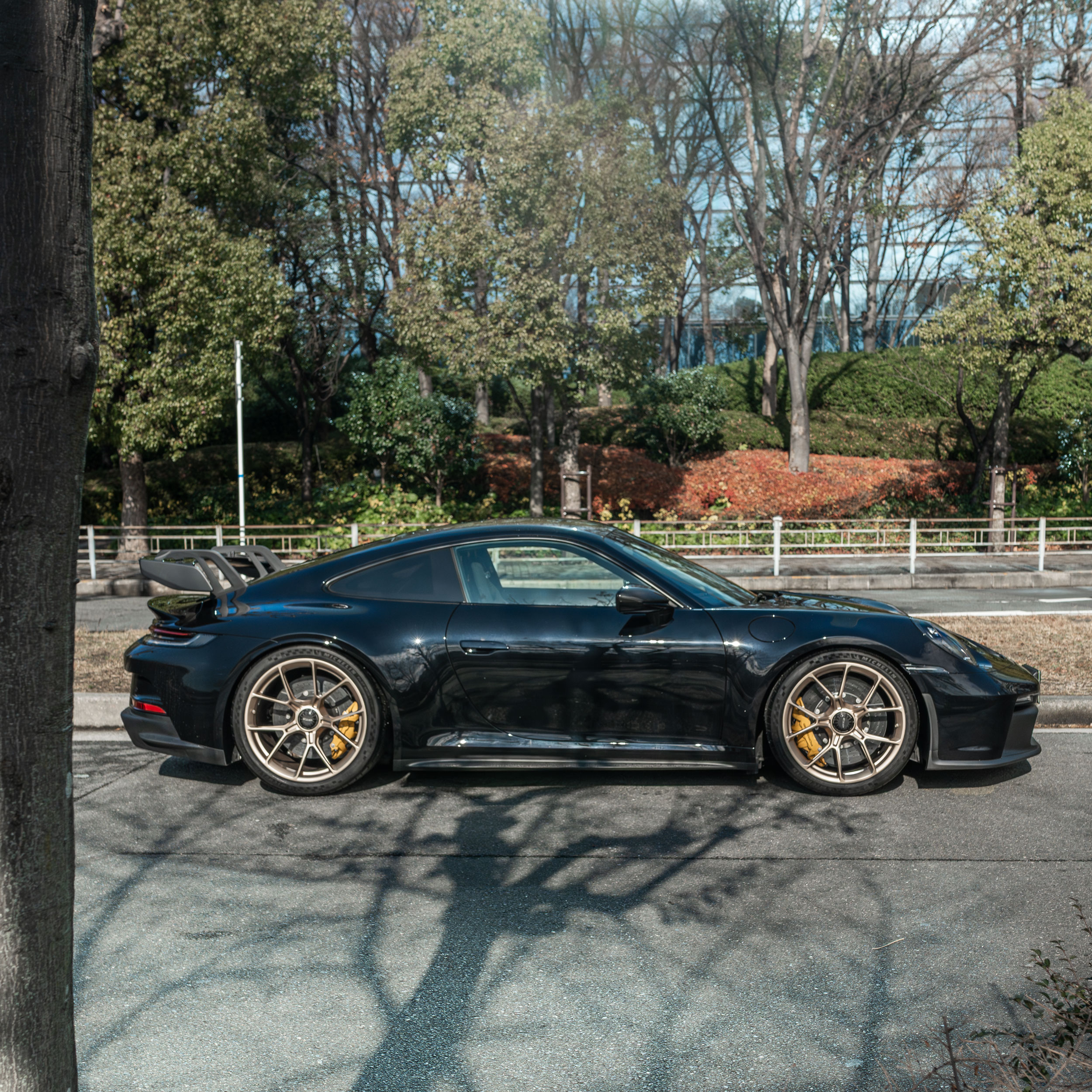 ポルシェ 992 GT3 ホイールペイント ミシュラン