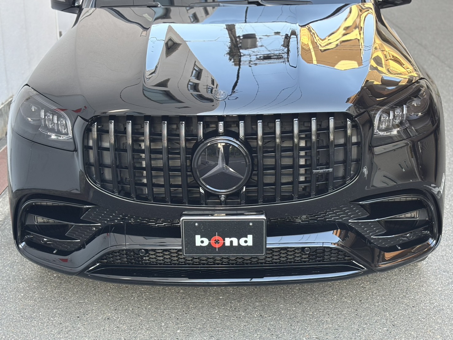 メルセデスAMG　GLS63　ナイトパッケージ　プロテクションフィルム　PPF　ブラックアウト　カスタム　bond大阪　ボンドカーズ　ボンドグループ