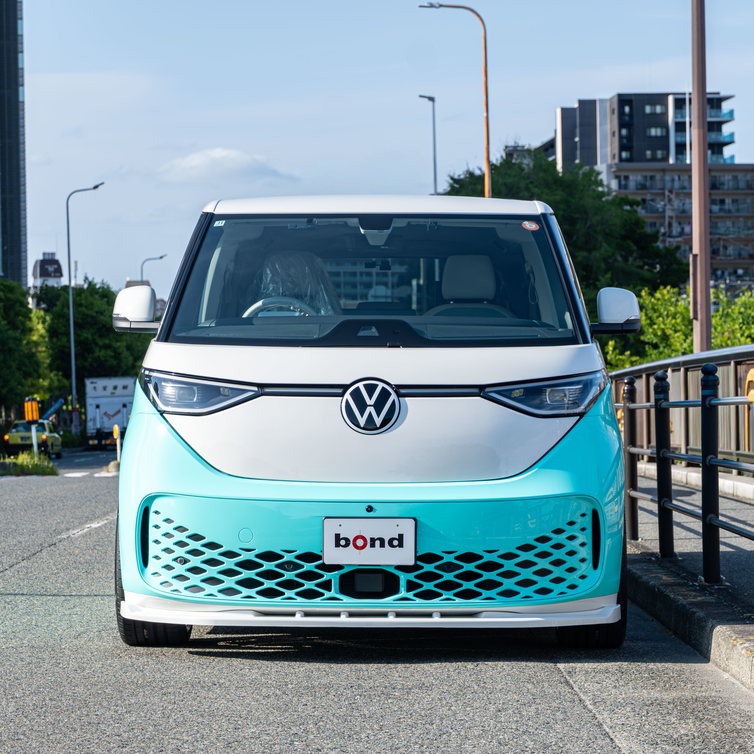 VW ID BUZZ×Brixton Forged・wrapping・MotorDrome Design Aero・Eibach　ボンド大阪