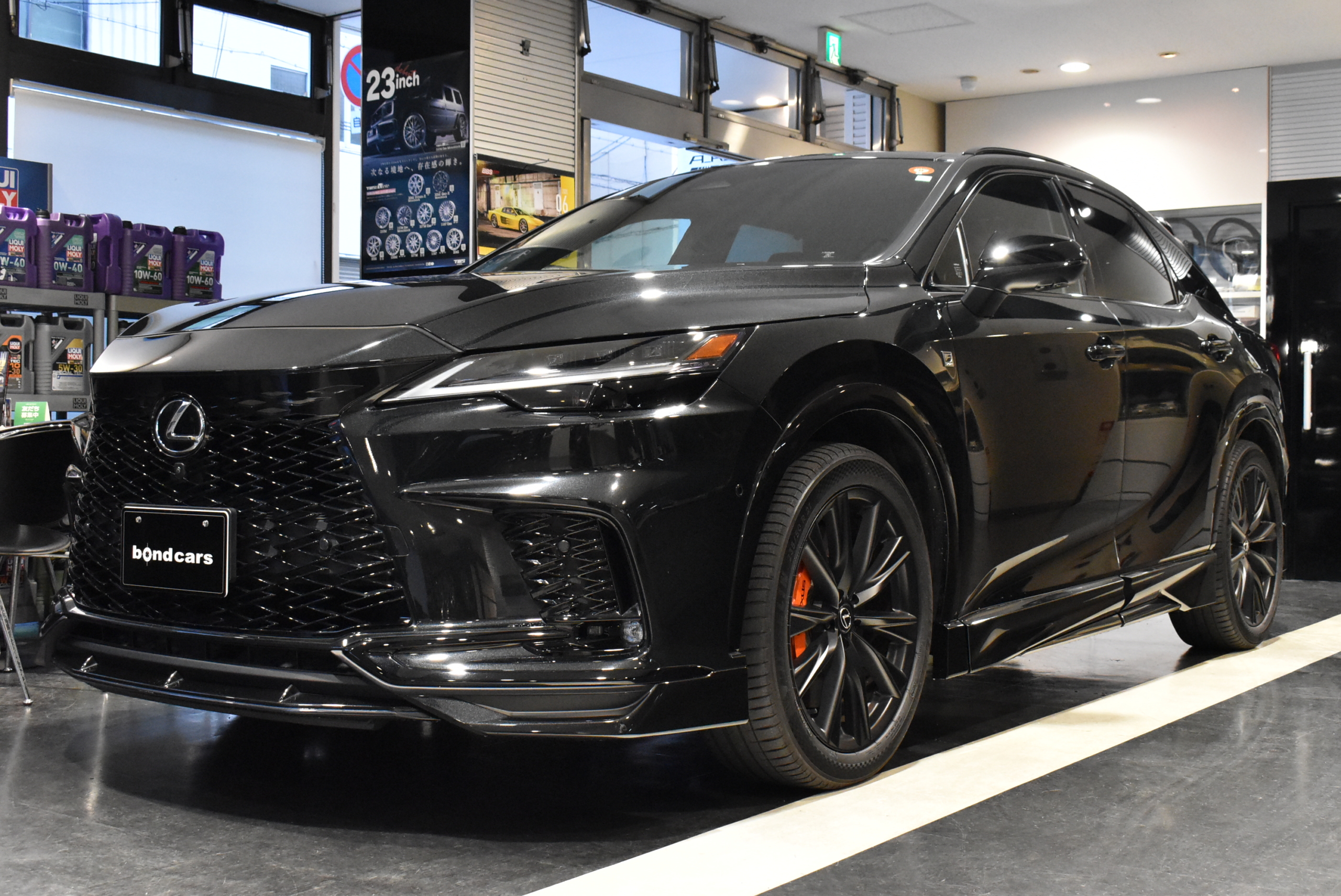 TRDエアロ マークレビンソン オレンジキャリパー パノラマルーフ ワンオーナー LEXUSRX500h F SPORT Performance