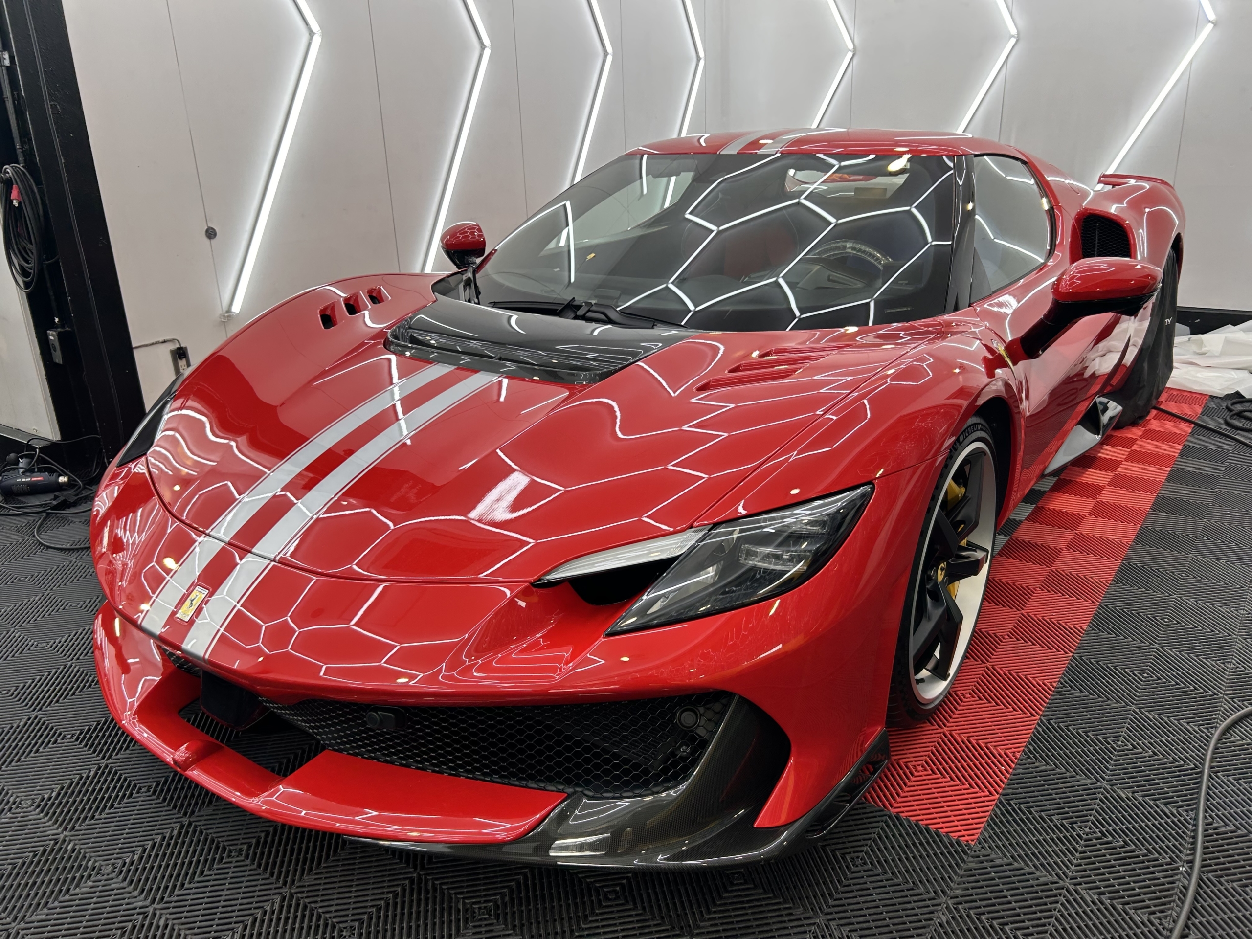 フェラーリ　296スペチアーレ　プロテクションフィルム