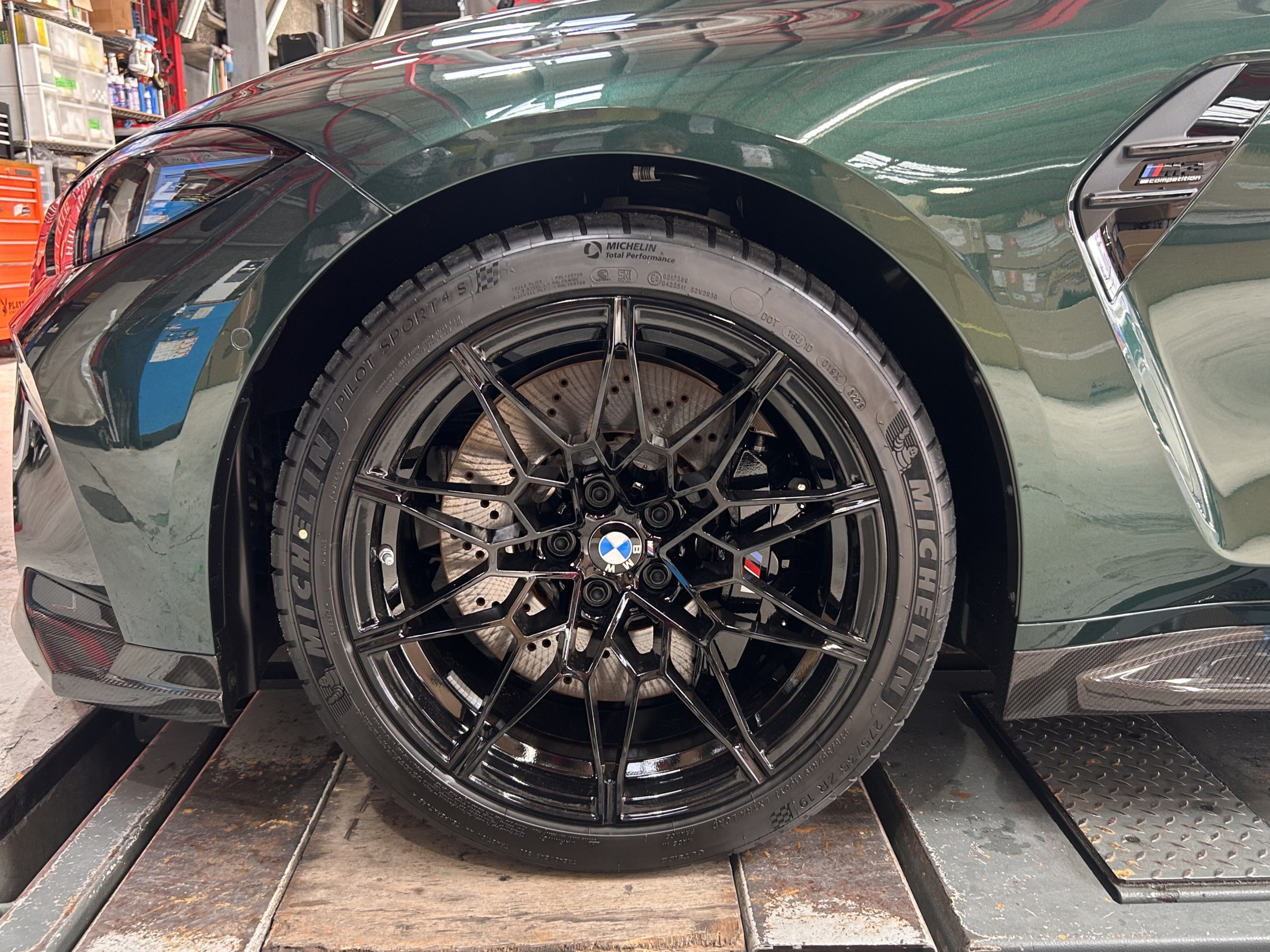 BMW G81 M3ツーリング EIBACH アイバッハ ダウンサス スペーサー