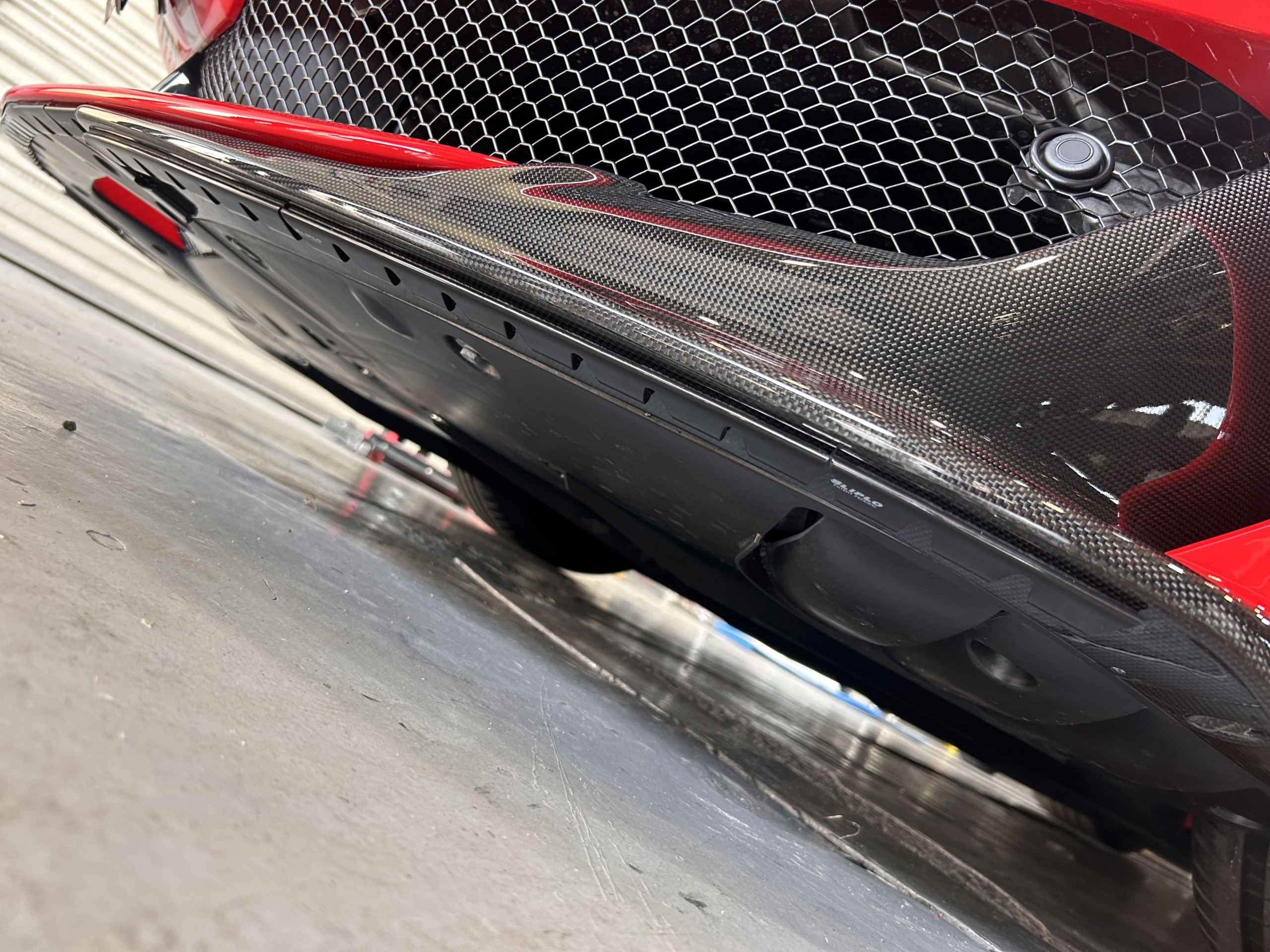 フェラーリ　296スペチアーレ　プロテクションフィルム