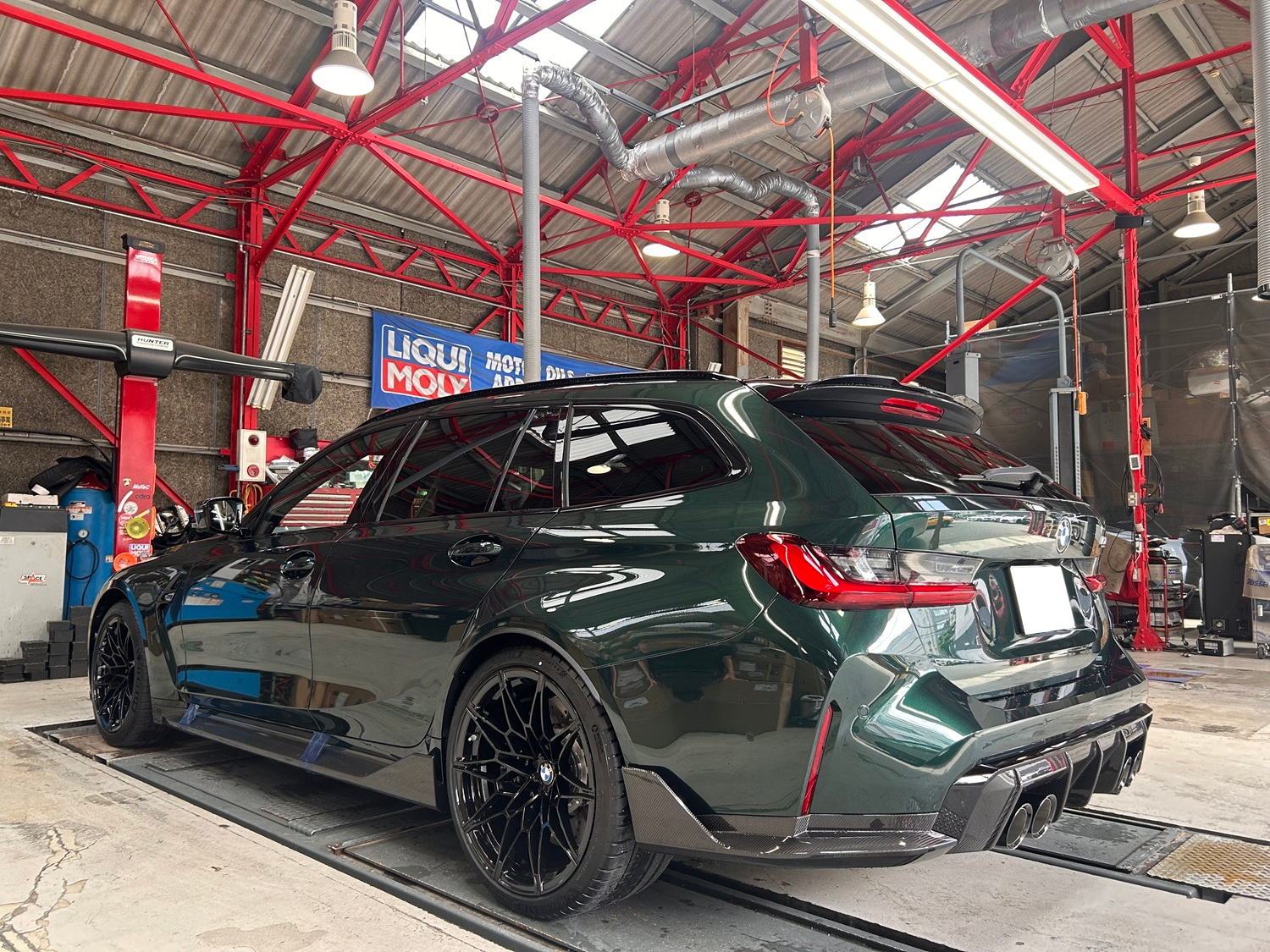 BMW G81 M3ツーリング EIBACH アイバッハ ダウンサス スペーサー
