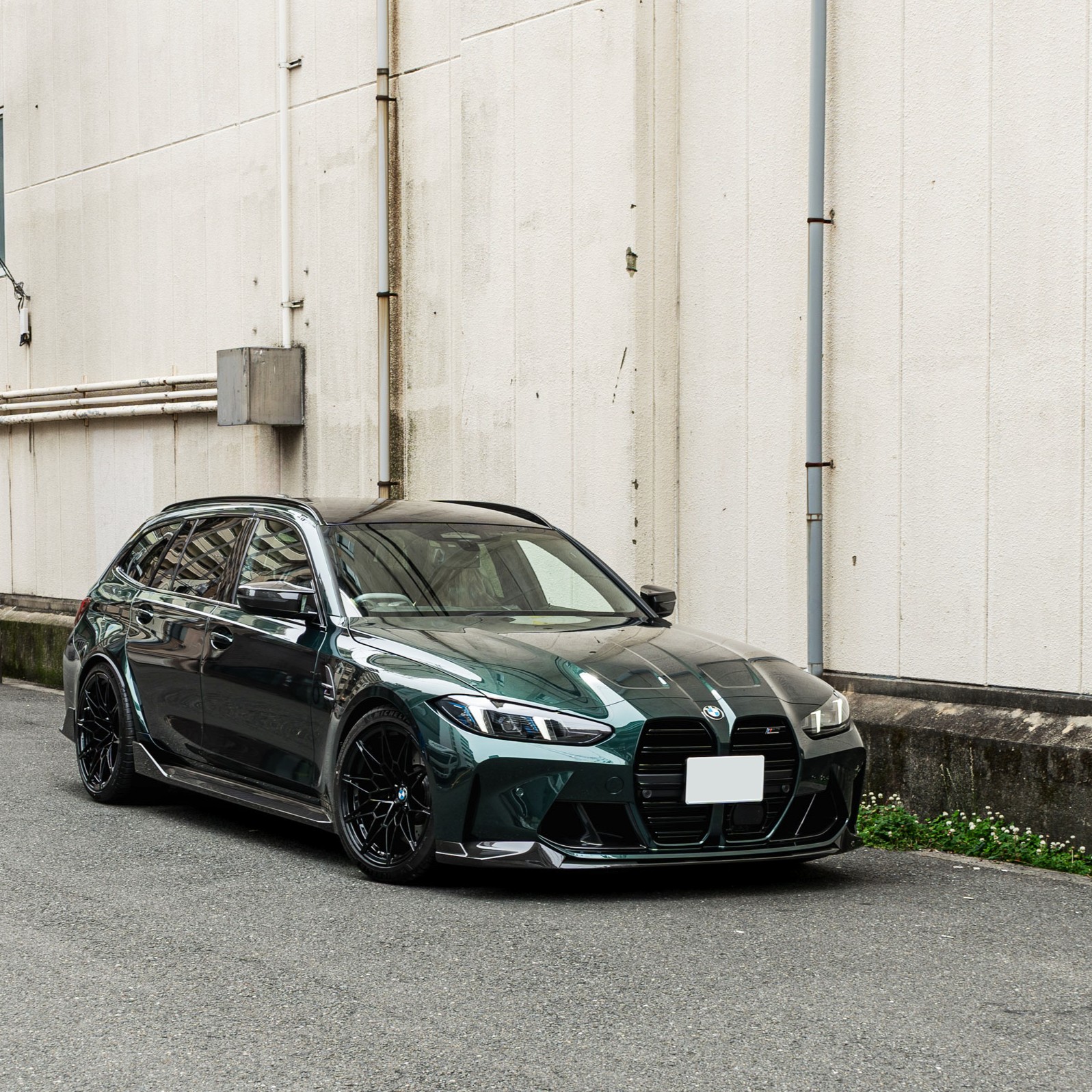 BMW G81 M3ツーリング EIBACH アイバッハ ダウンサス スペーサー