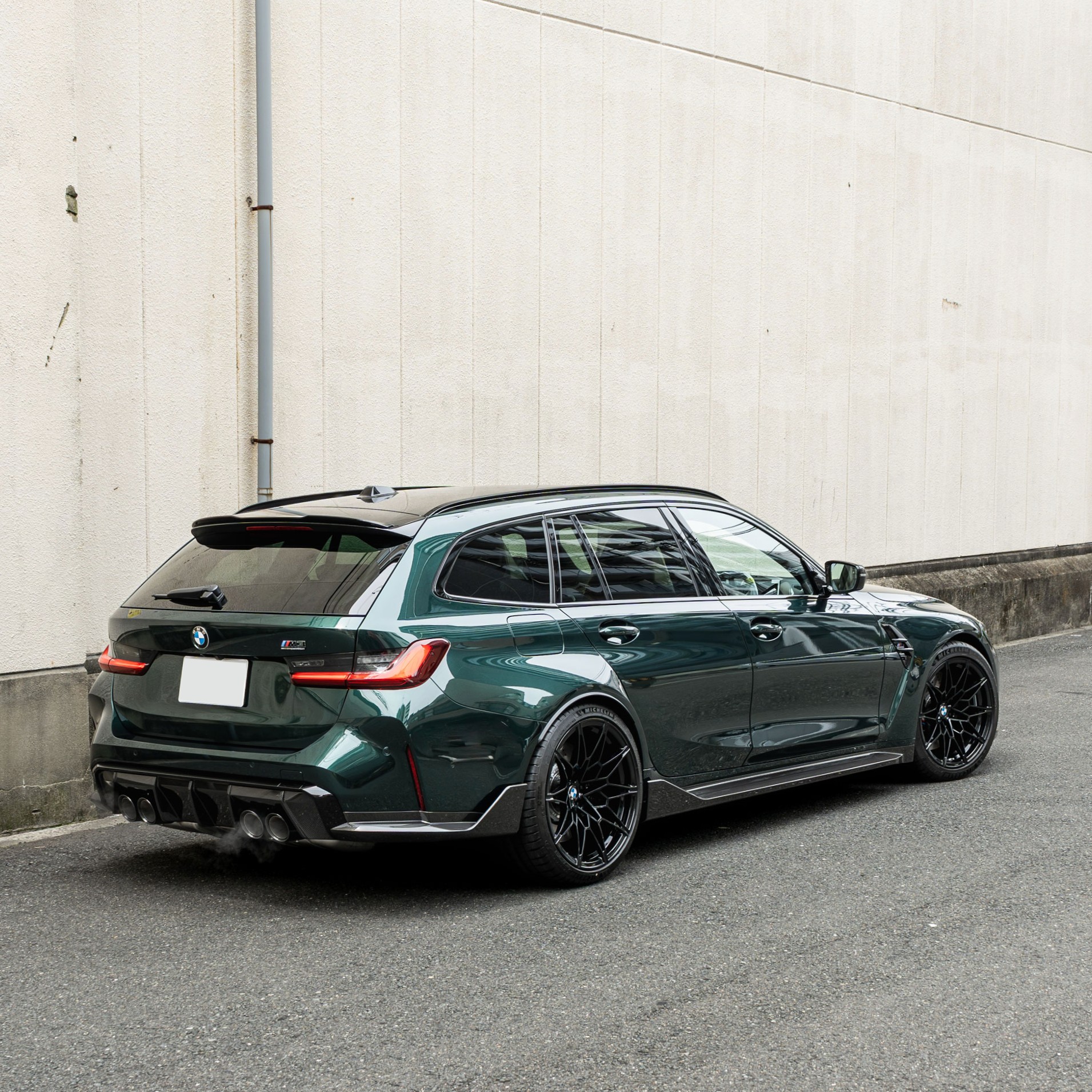 BMW G81 M3ツーリング EIBACH アイバッハ ダウンサス スペーサー
