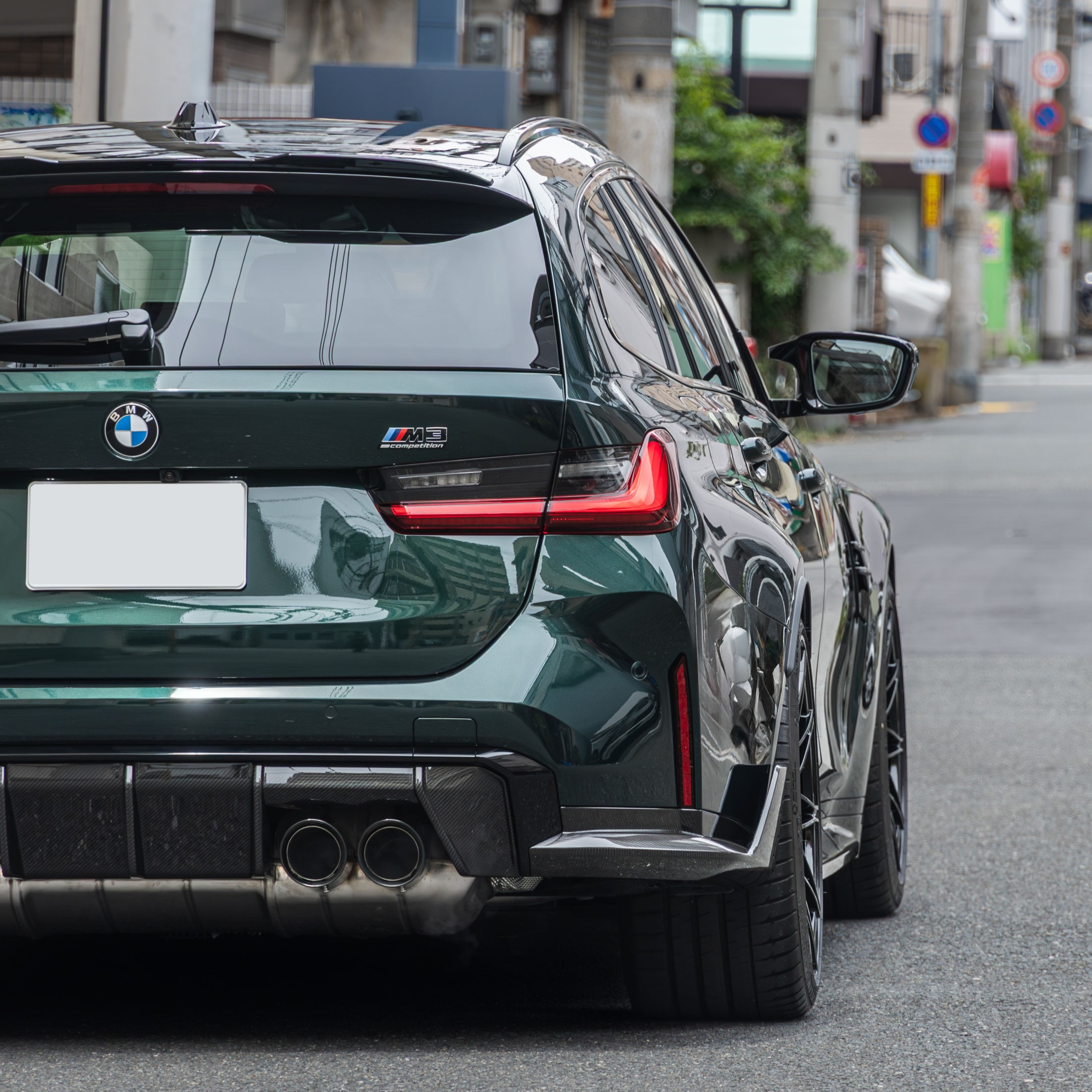 BMW G81 M3ツーリング EIBACH アイバッハ ダウンサス スペーサー