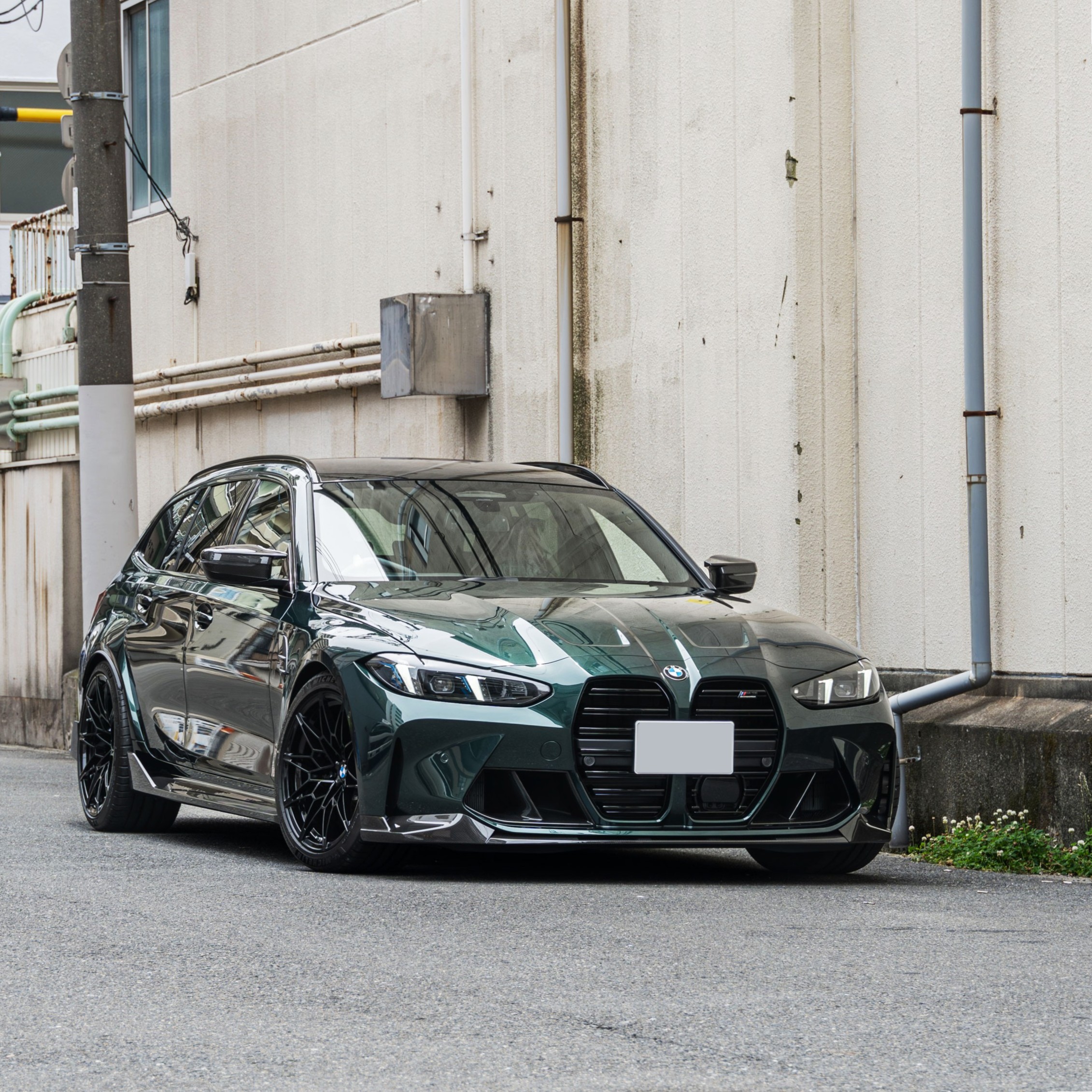 BMW G81 M3ツーリング EIBACH アイバッハ ダウンサス スペーサー
