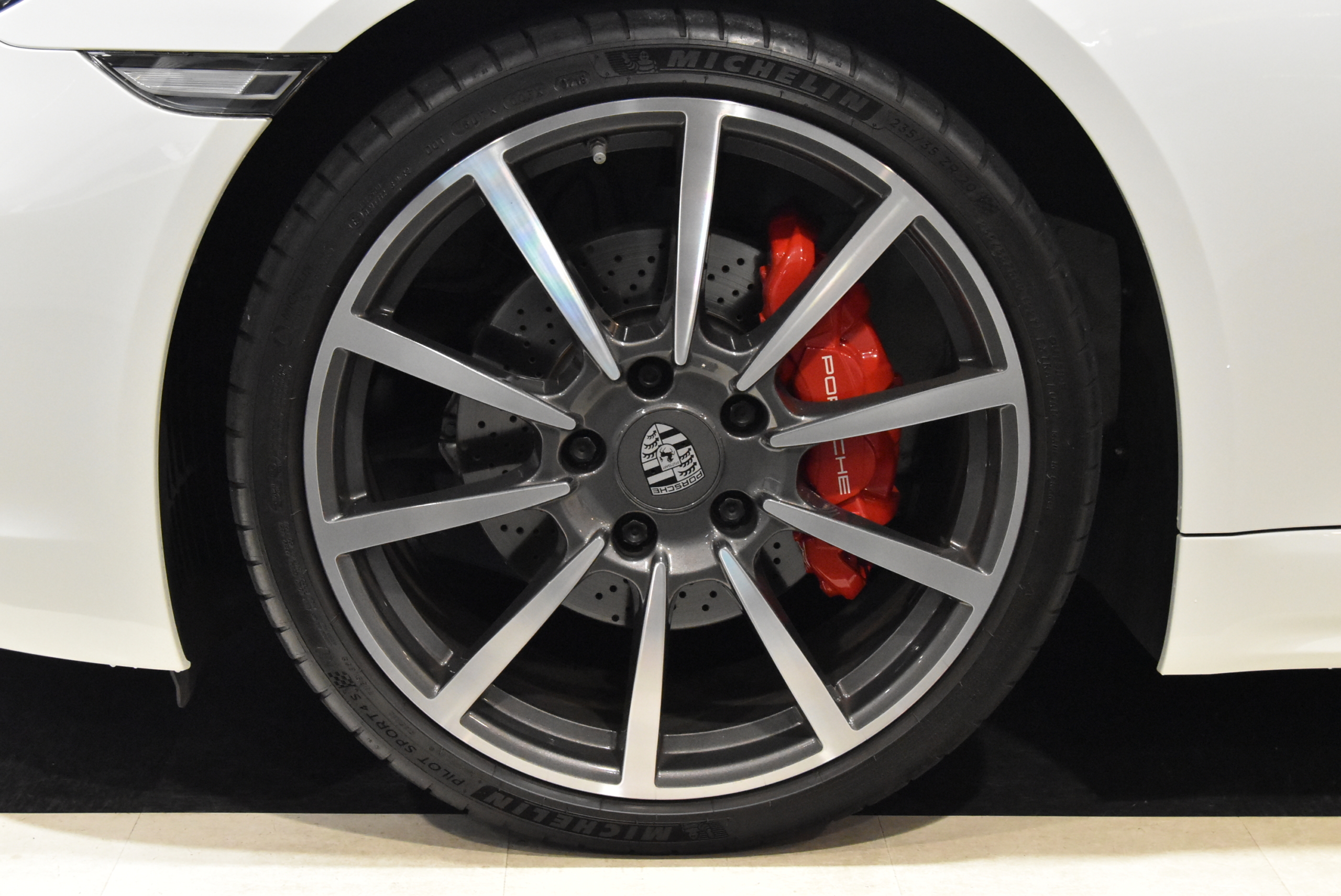 718ケイマンS ポルシェキーレスエントリー&ドライブ スポーツクロノ オートエアコン 電動格納ミラー バックカメラ 20インチAW レッドキャリパー パークセンサー シートヒーター