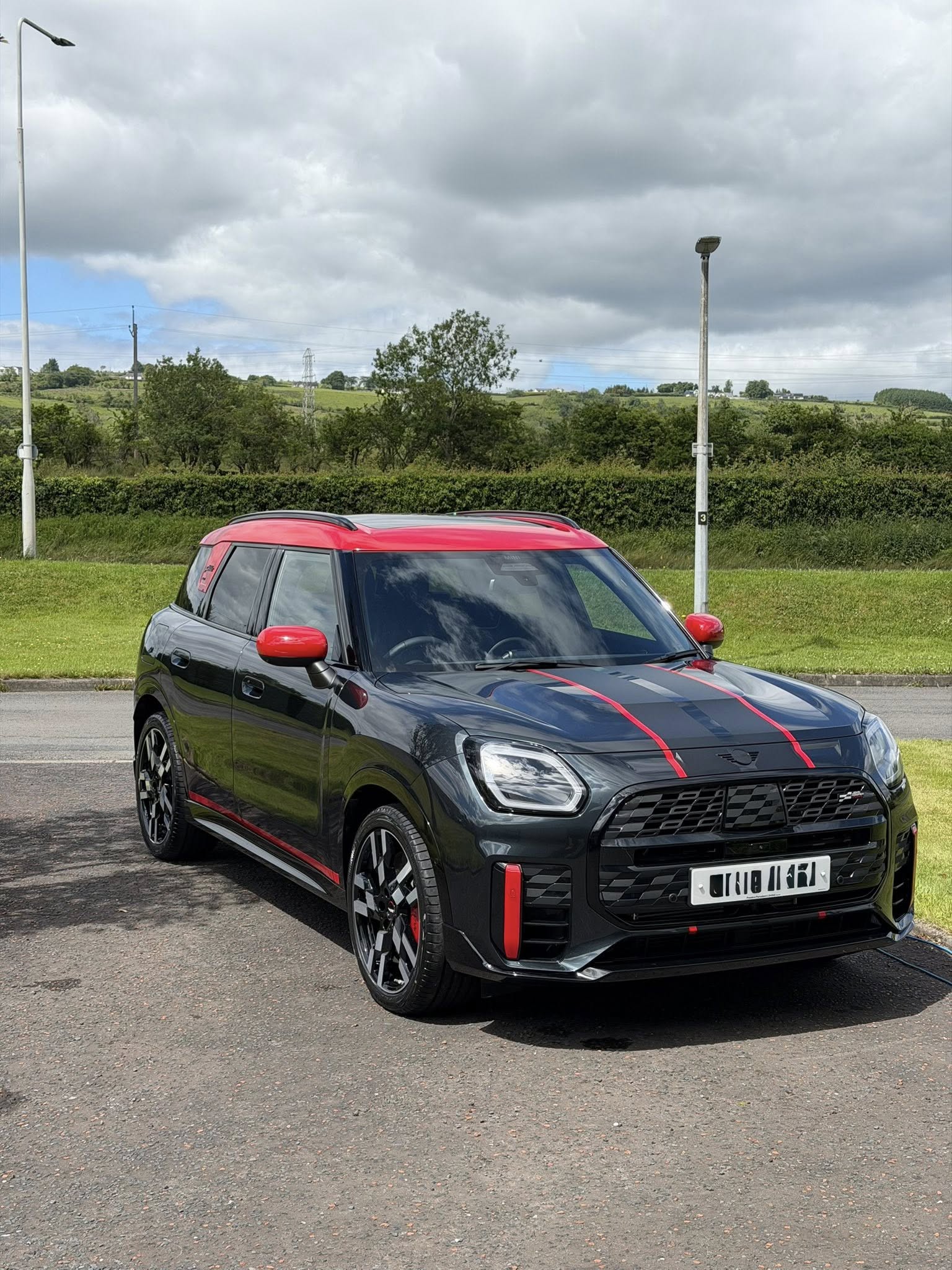 MINI U25 カントリーマン JCW×ストライプ施工!! ボンド大阪