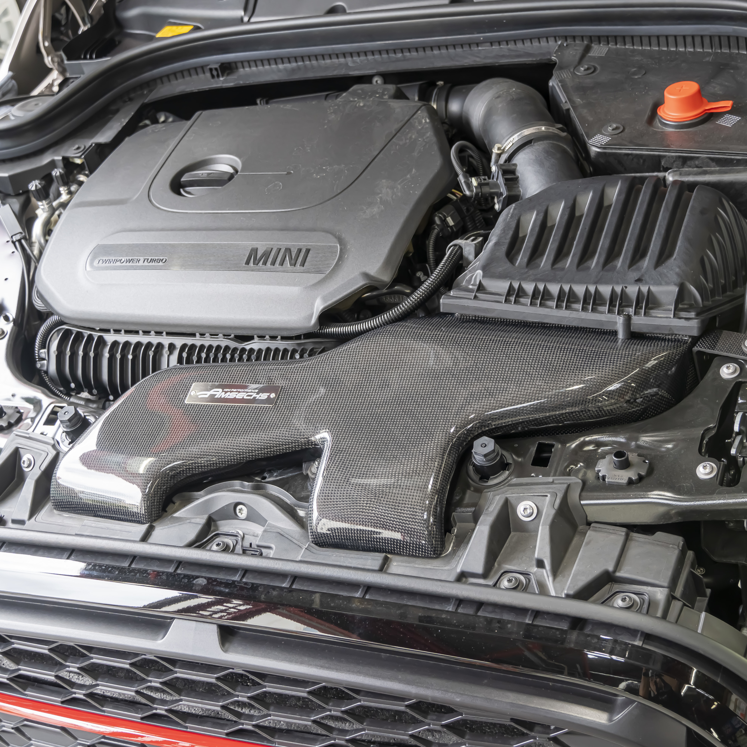 MINI F56 JCW LCI2×K&Nフィルター・AMZECHS インテークキット取り付け! ボンド大阪