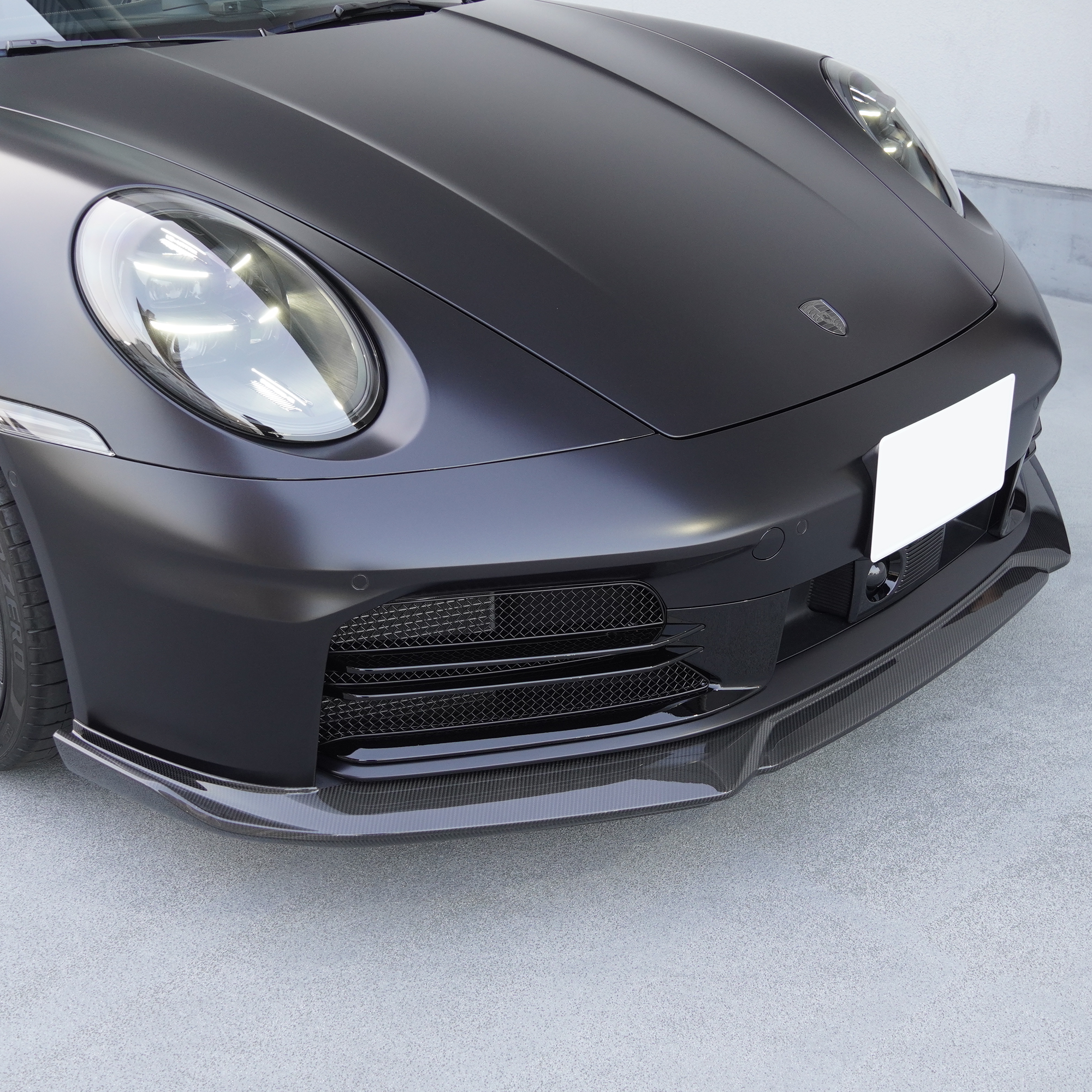 ポルシェ 992.2 マットブラック エアロ カスタム