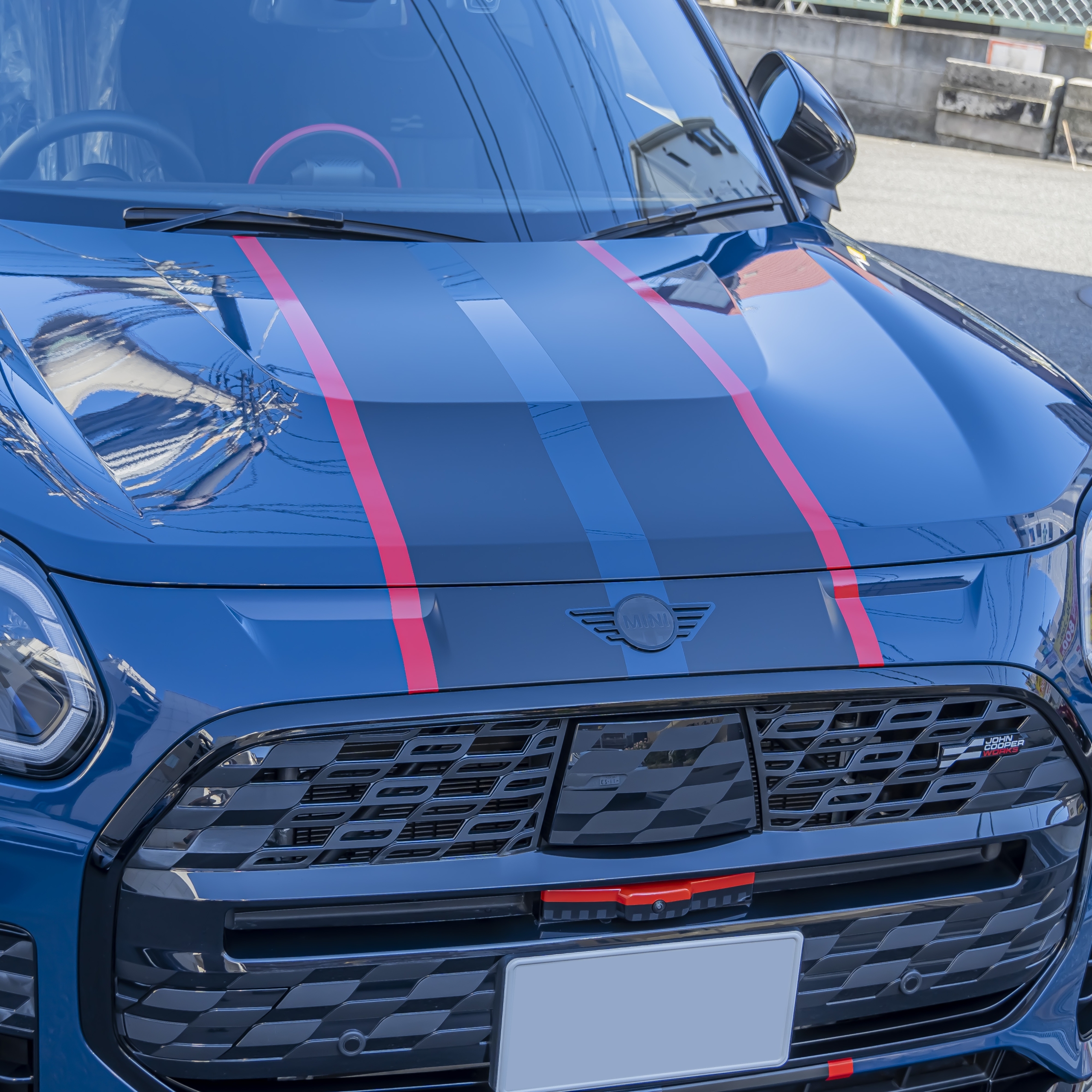 MINI U25 カントリーマン JCW×ストライプ施工!! ボンド大阪