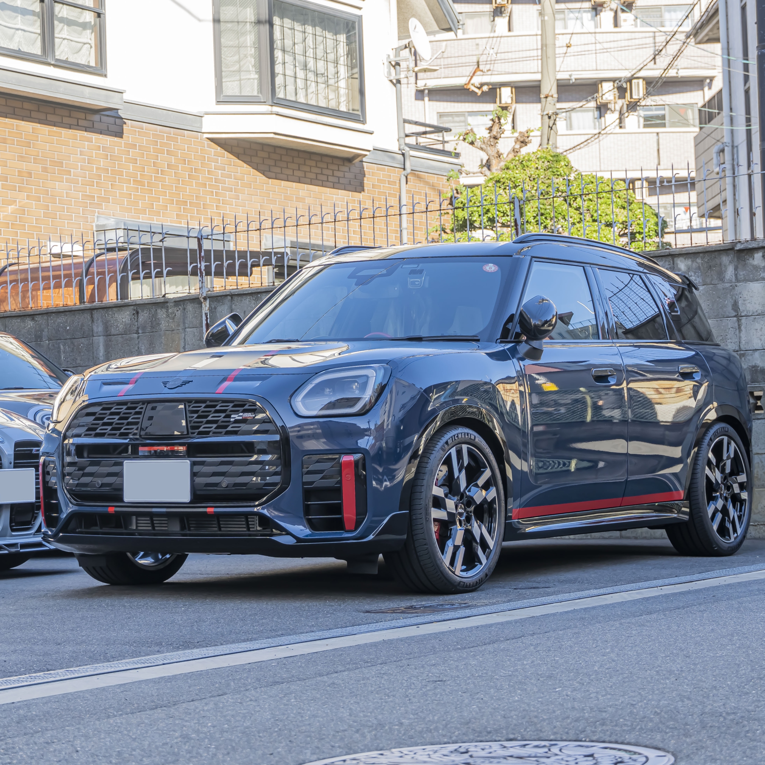 MINI U25 カントリーマン JCW×ストライプ施工!! ボンド大阪