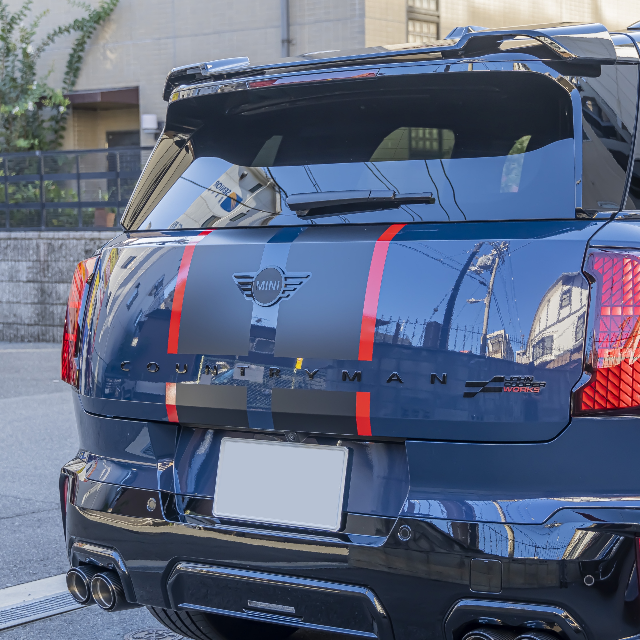MINI U25 カントリーマン JCW×ストライプ施工!! ボンド大阪