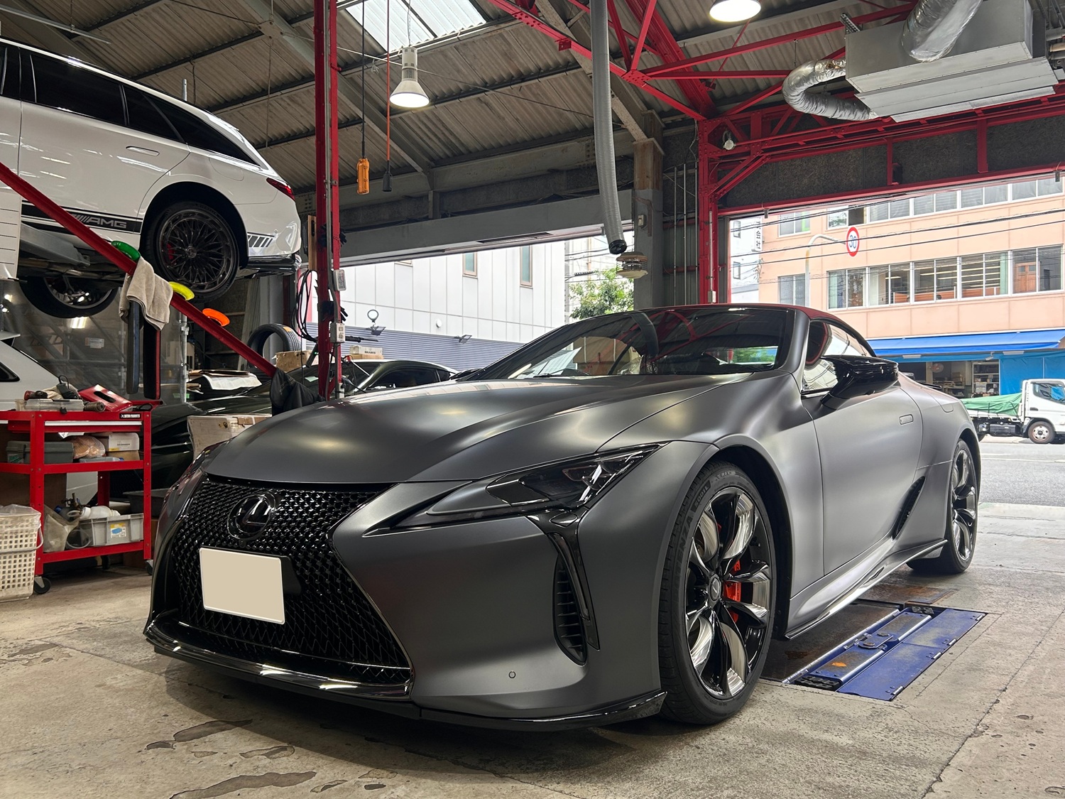 LC500 BCforged ホイール交換