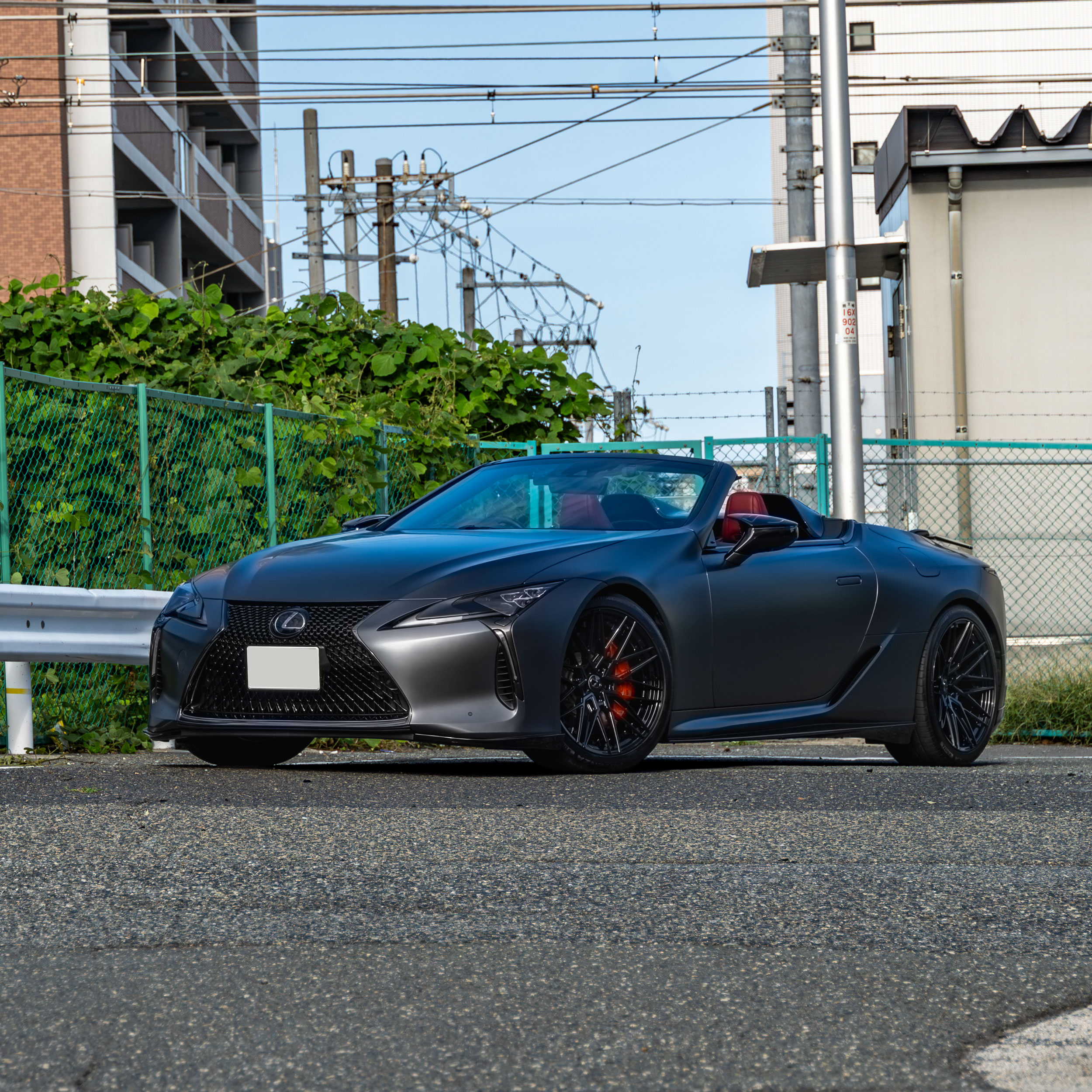 LC500 BCforged ホイール交換
