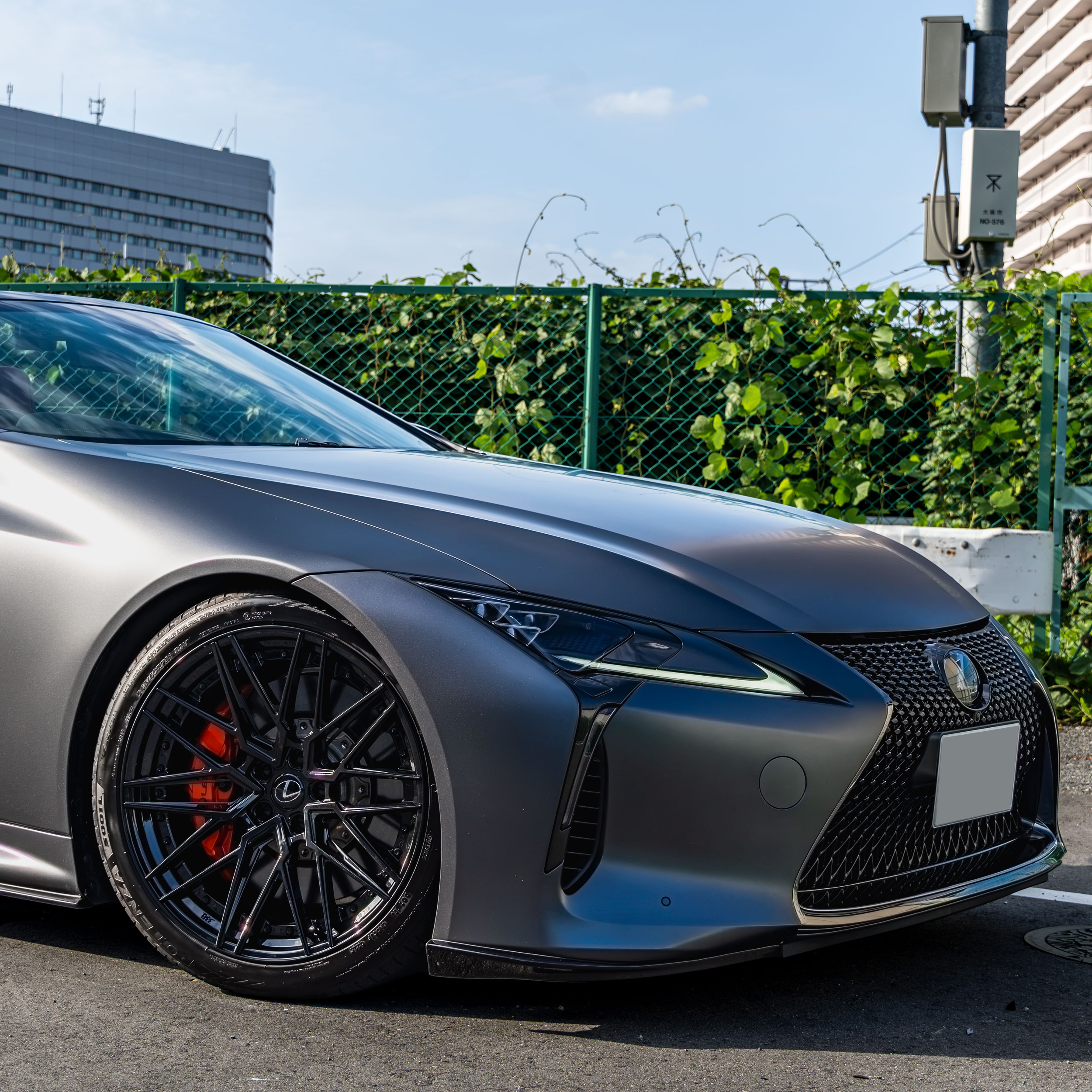 LC500 BCforged ホイール交換