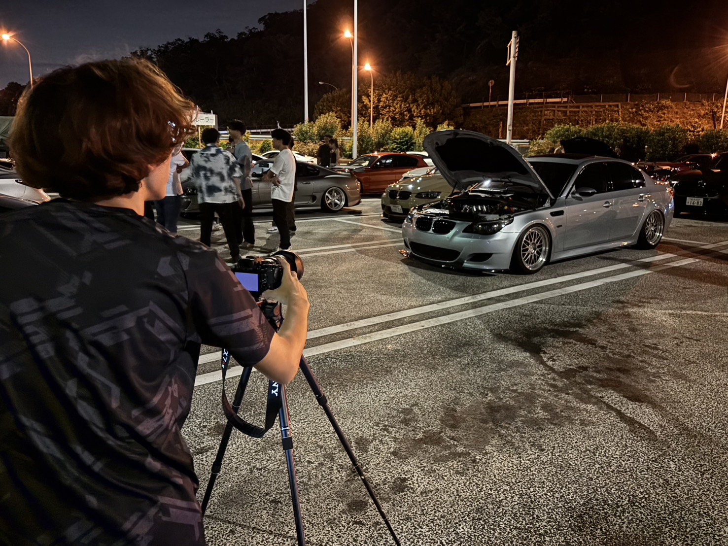 ナイトミーティング BMW F82M4 F80M3 E60M5 V10 10連スロットル カスタム AKフォージド BCフォージド BBS ボンド大阪 ボンドカーズ