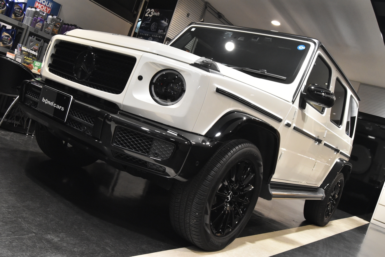 Mベンツ　G400d　MANUFAKTUR Edition　ナイトパッケージ　右ハンドル　ボンド大阪　ボンドカーズ