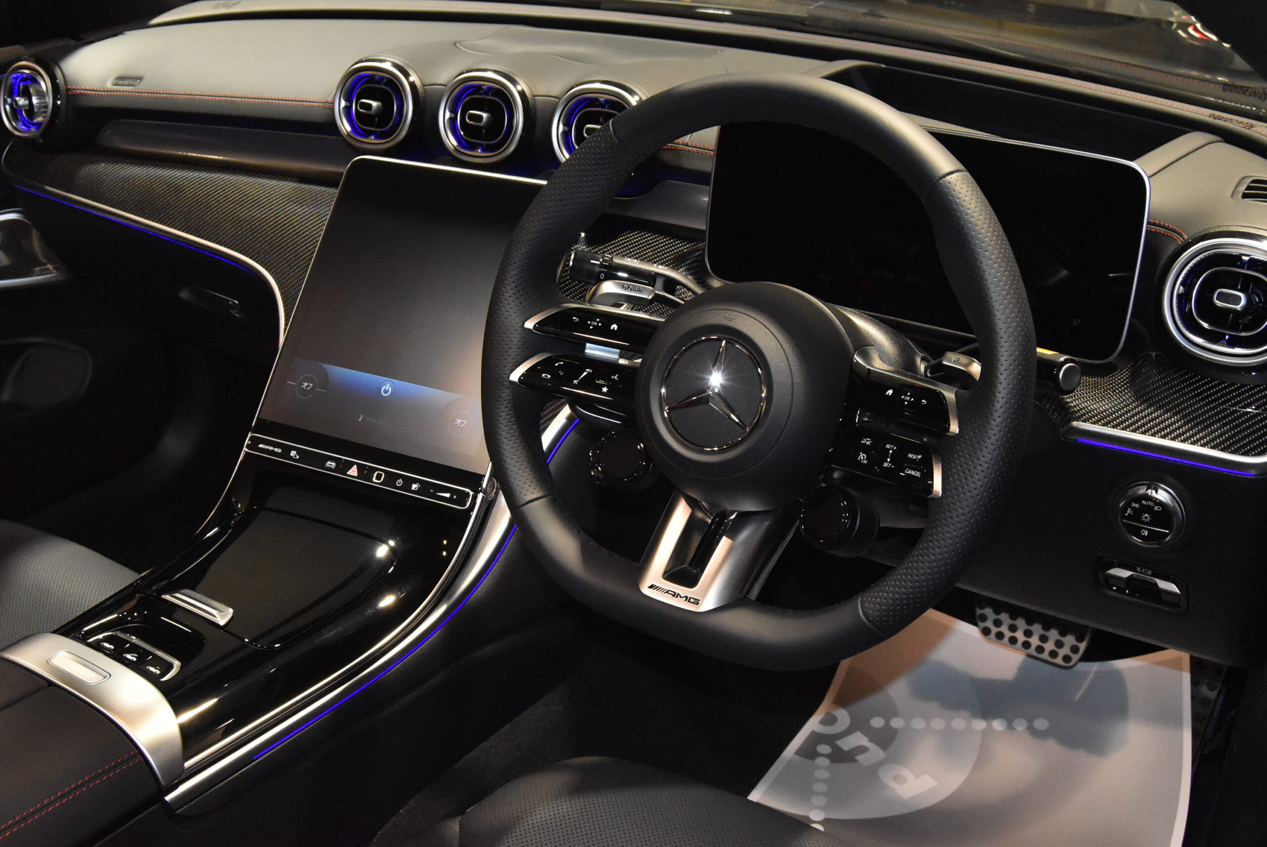 メルセデスAMG　CLE53　カブリオレ　ワンオーナー ダイナミックパッケージ エクスクルーシブパッケージ レッドソフトトップ SOOQOOカーボンエアロ