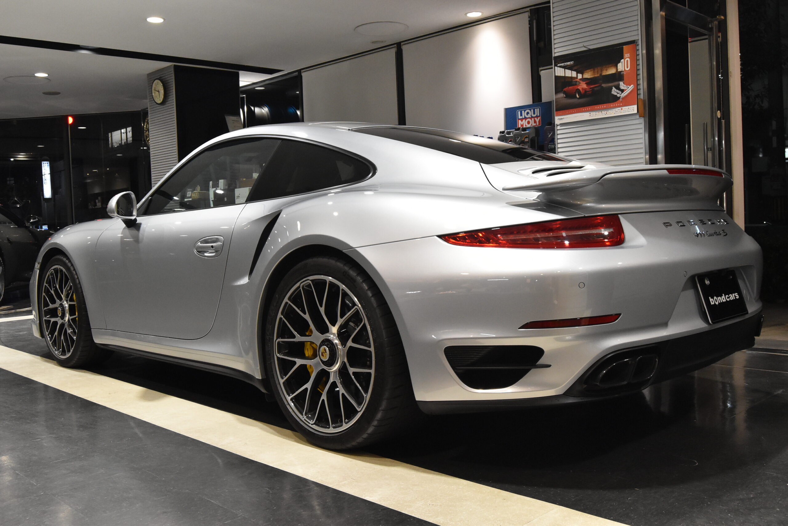 991.1 TURBO S PDLS+ スライディングサンルーフ エントリー&ドライブ ブラウンインテリア カーボンインテリア スポーツステアリング カロッツェリアナビ