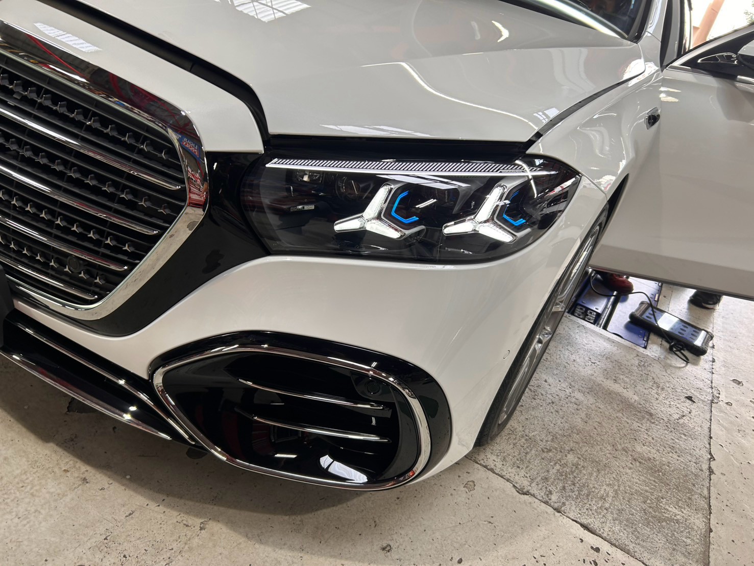 Ｗ223　後期　S580 ブレーキパッド交換