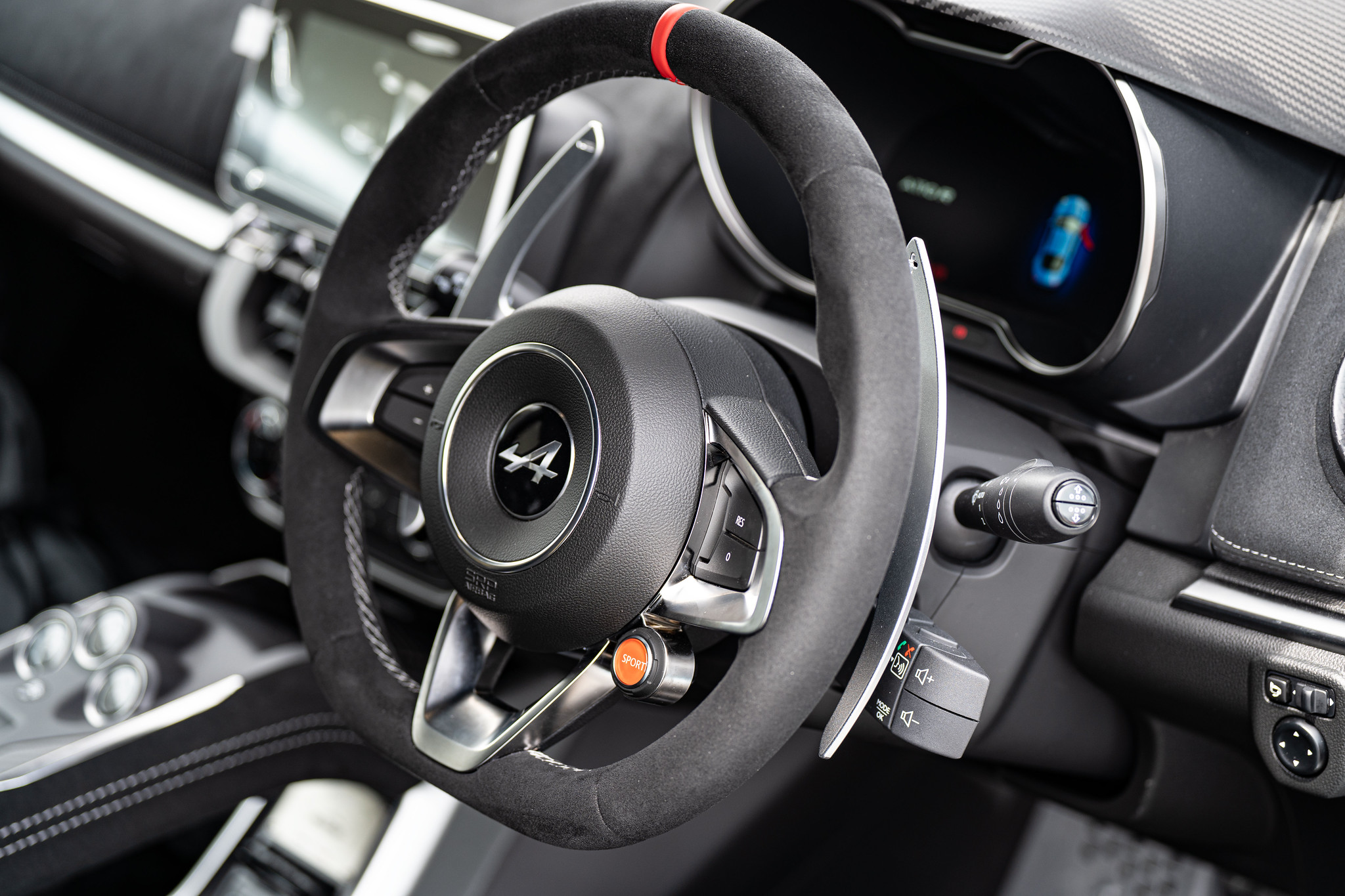 Alpine A110R インテリア ステアリング