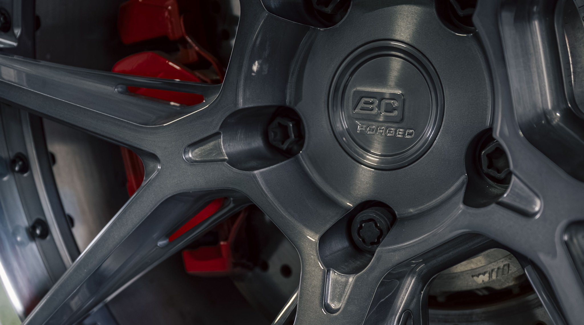 BC FORGED センターキャップ ロゴ