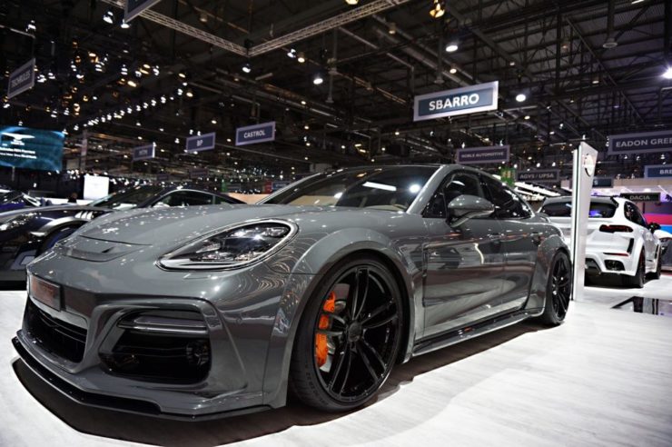 テックアート　ニューパナメーラ　グランドGT　ワイドボディー　ロワリング　ローダウン