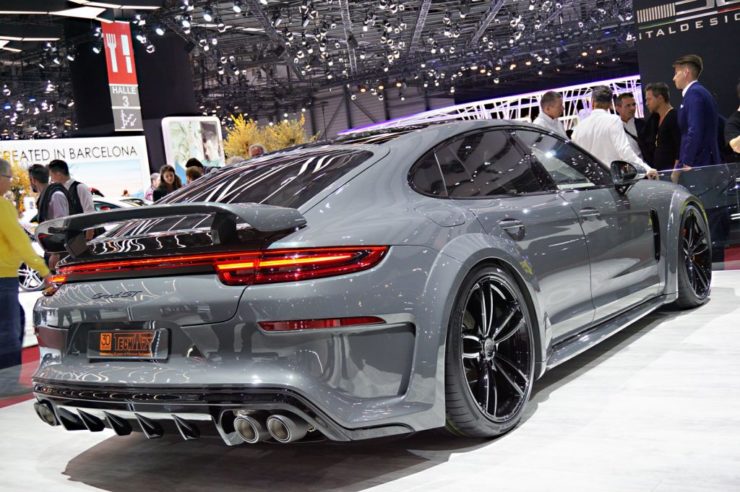テックアート　パナメーラ　新型　グランドGT　ブラックアウト　エアロ