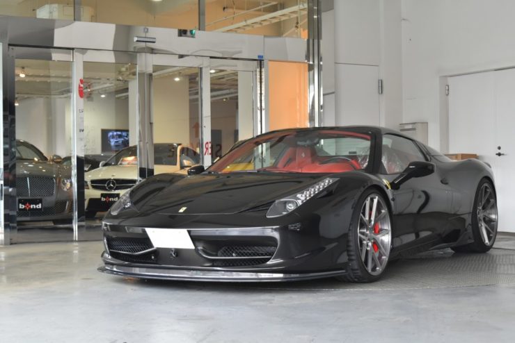 458 スパイダー イタリア カスタム ローダウン マフラー