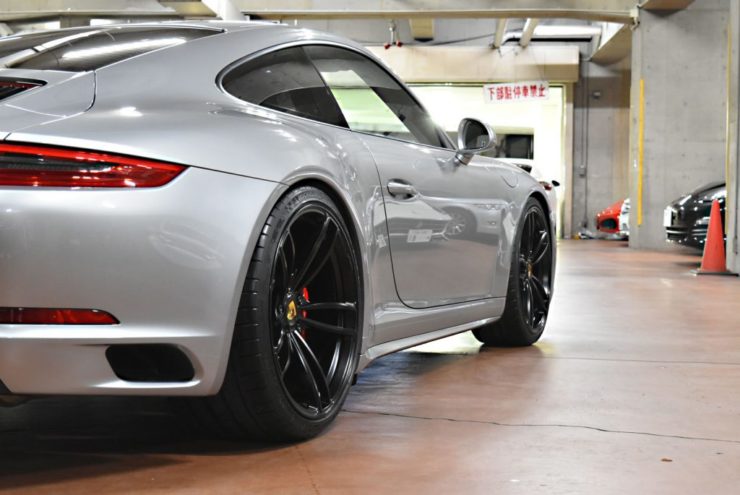 テックアート　991　H&R　ダウンサス　ローダウン　車高調