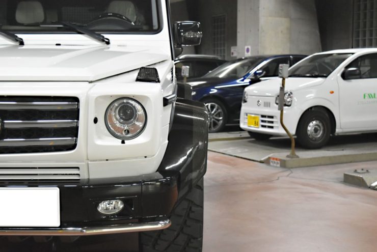 G550　W463　Gクラス　オーバーフェンダー　4ｘ4　カーボン