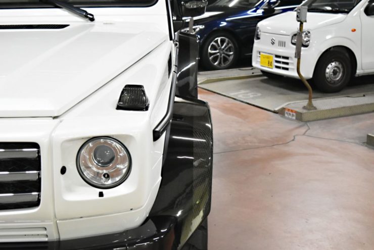 GFG　ゲレンデ　オーバーフェンダー　4ｘ4　ブラックアウト　W463