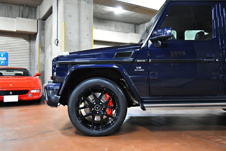 G63 エディション463 ブラックアウト エンブレムペイント ホイールペイント