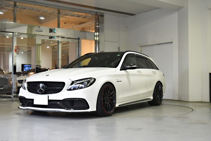 C63S　C63　ワゴン　エディション1　コイルオーバー　ダウンサス　ローダウン