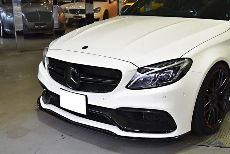 C63S　C63　BOCAデザイン　カーボン　エアロ　ローダウン