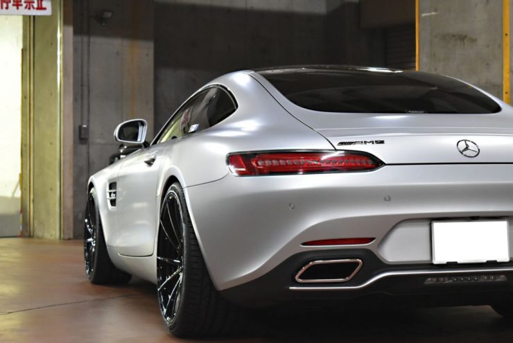 AMG GT GTS　コイルオーバー　車高　ローダウン　マフラー　エアロ　ホイール