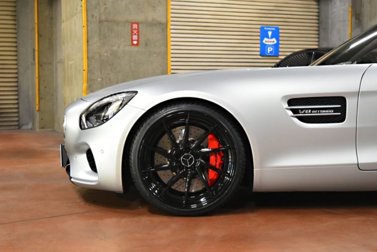 AMG GTS　AMG GT　BCフォージド　21インチ　ローダウン　ダウンサス