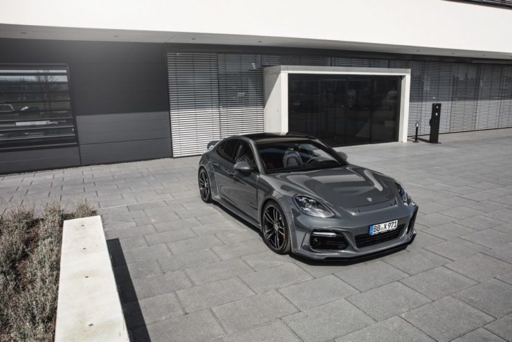 テックアート　パナメーラ　ワイド　グランドGT　ローダウン